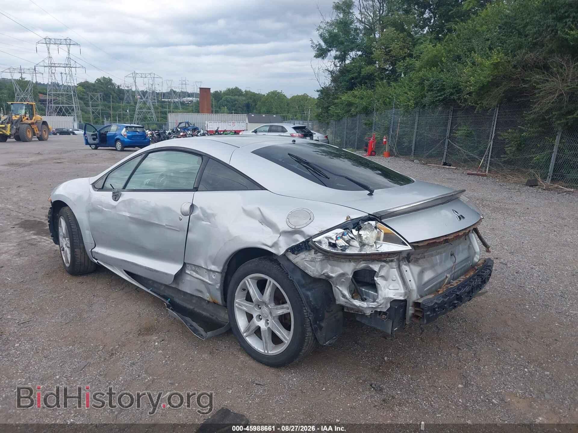 2006 MITSUBISHI ECLIPSE - VIN: 4A3AK34T56E003442 - Фото 3