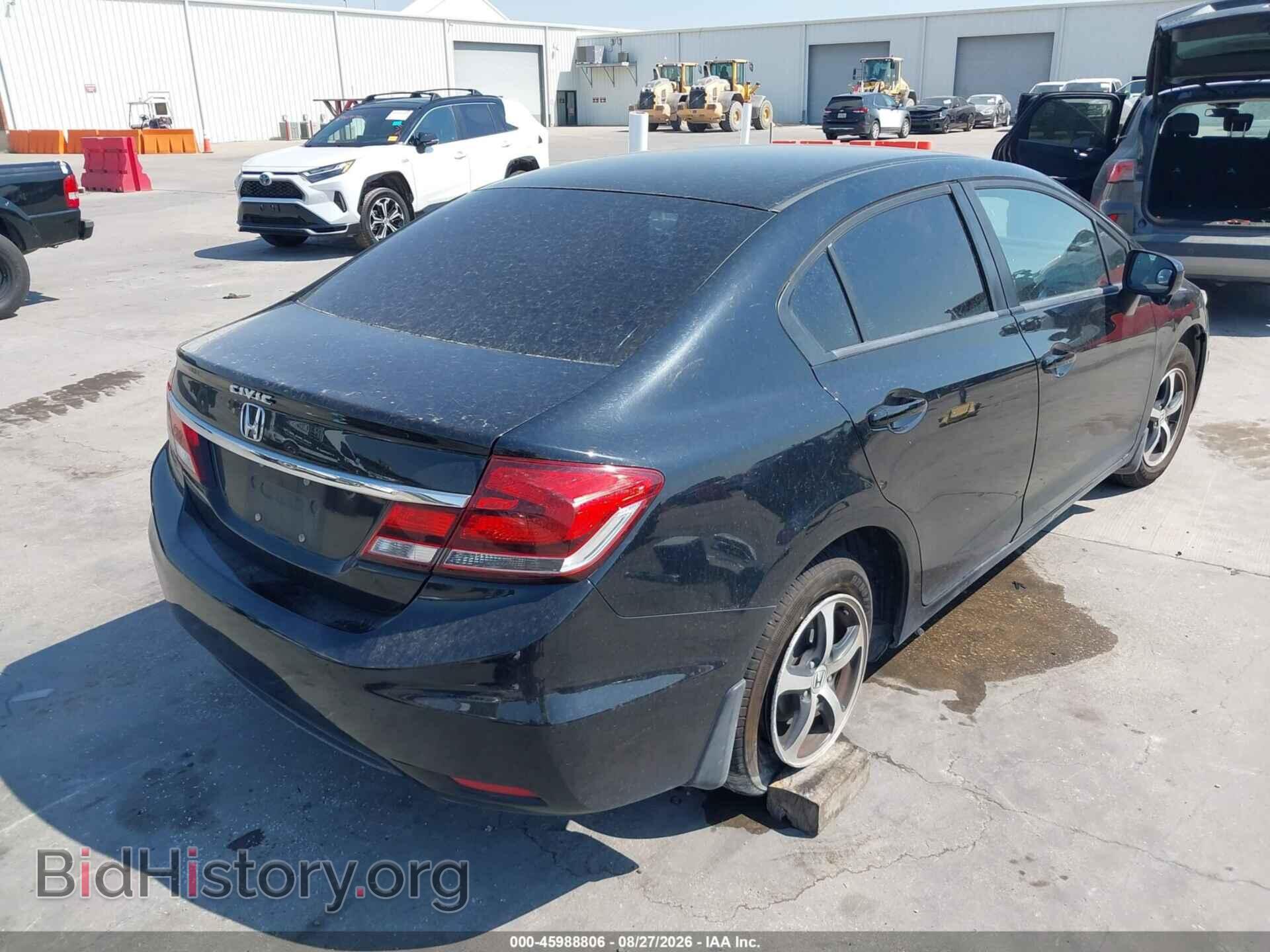 2015 HONDA CIVIC - VIN: 19XFB2F79FE249093 - Фото 4