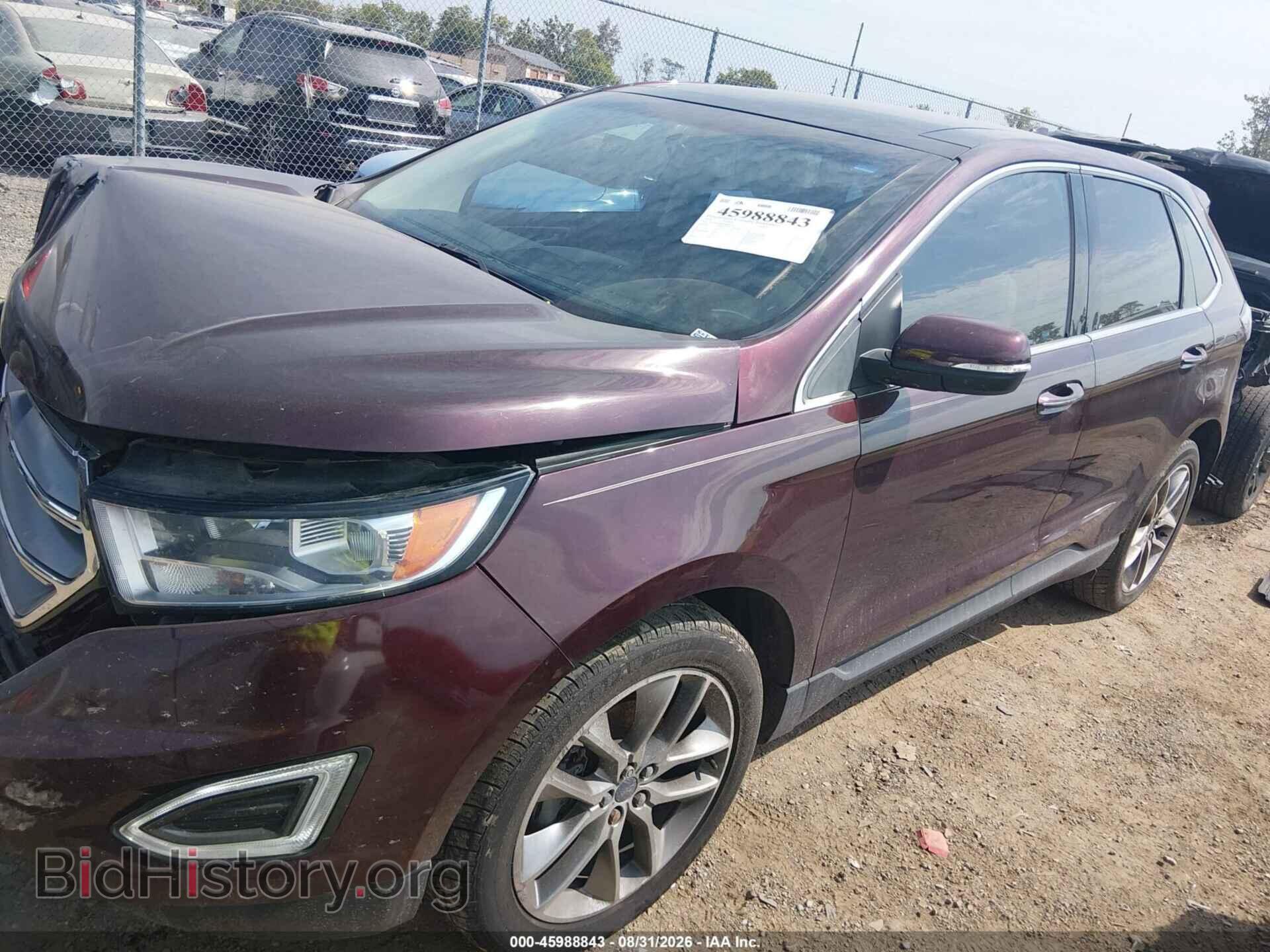 2018 FORD EDGE - VIN: 2FMPK3K93JBB70256 - Photo 2
