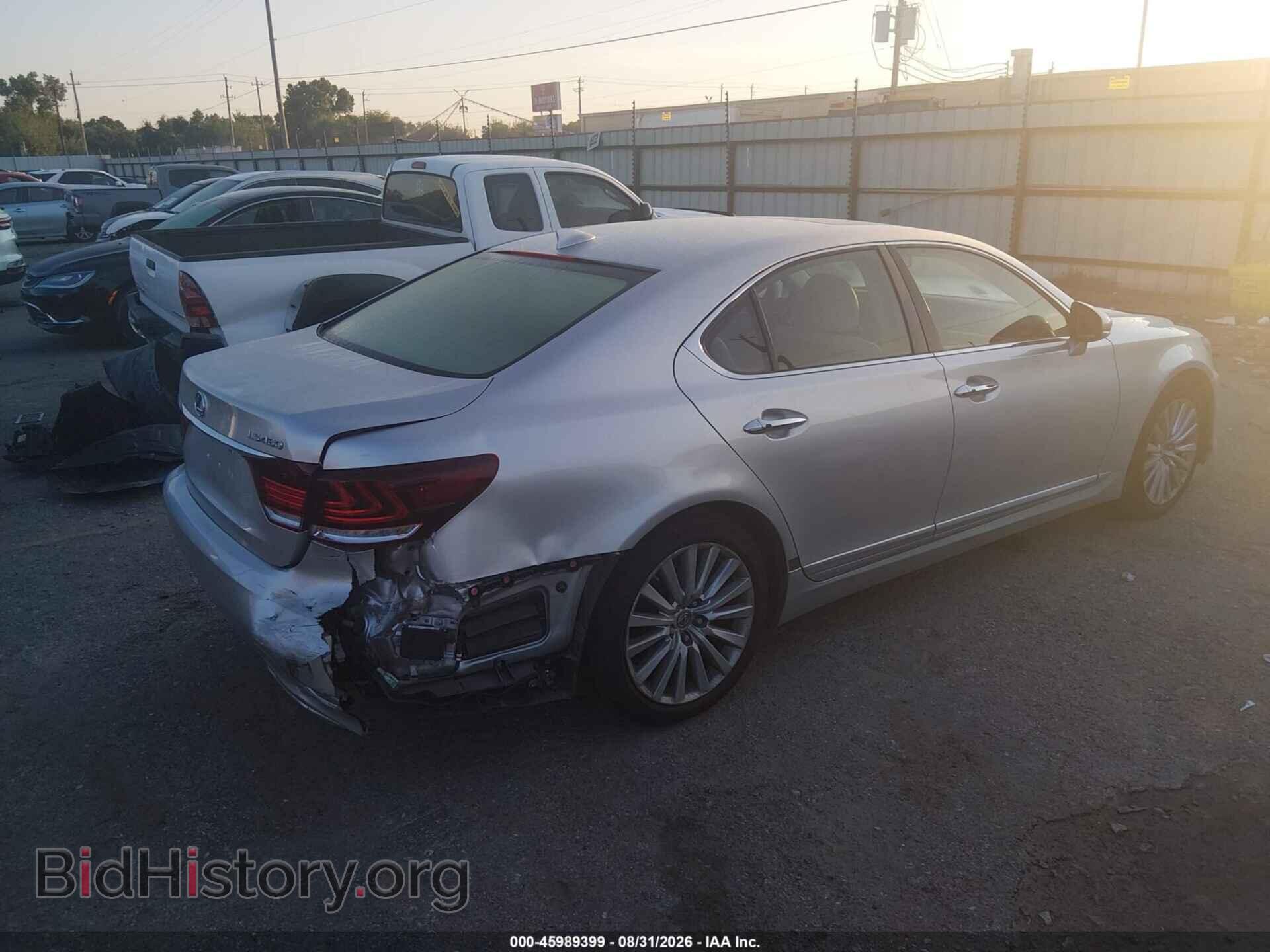 2014 LEXUS LS 460 - VIN: JTHBL5EF0E5128919 - Photo 4