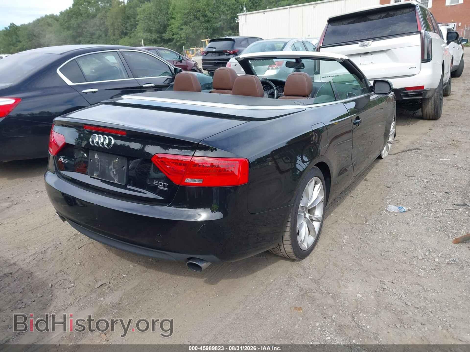 2014 AUDI A5 - VIN: WAUCFAFH0EN001235 - Фото 4