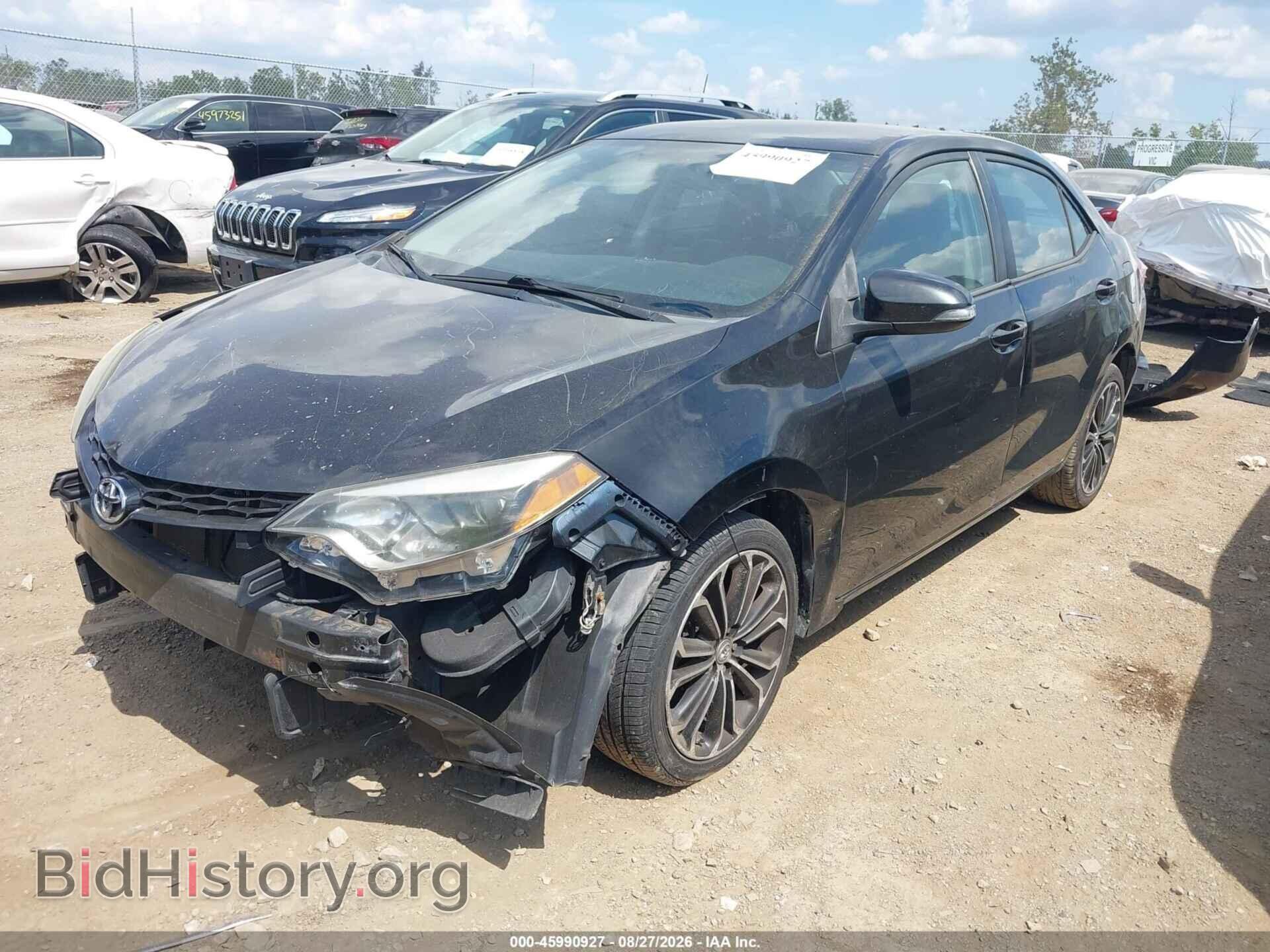 2014 TOYOTA COROLLA - VIN: 2T1BURHE0EC089924 - Фото 2