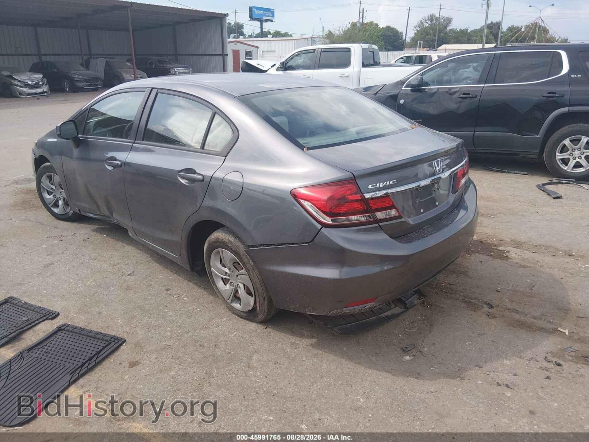 2013 HONDA CIVIC - VIN: 19XFB2F52DE018533 - Фото 3