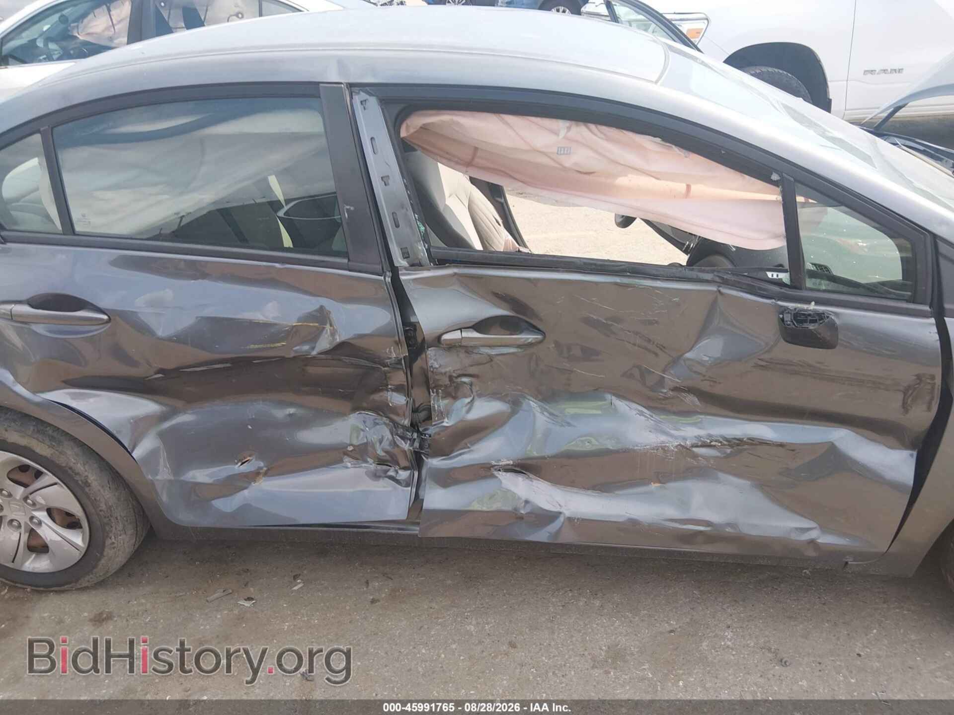 2013 HONDA CIVIC - VIN: 19XFB2F52DE018533 - Фото 6