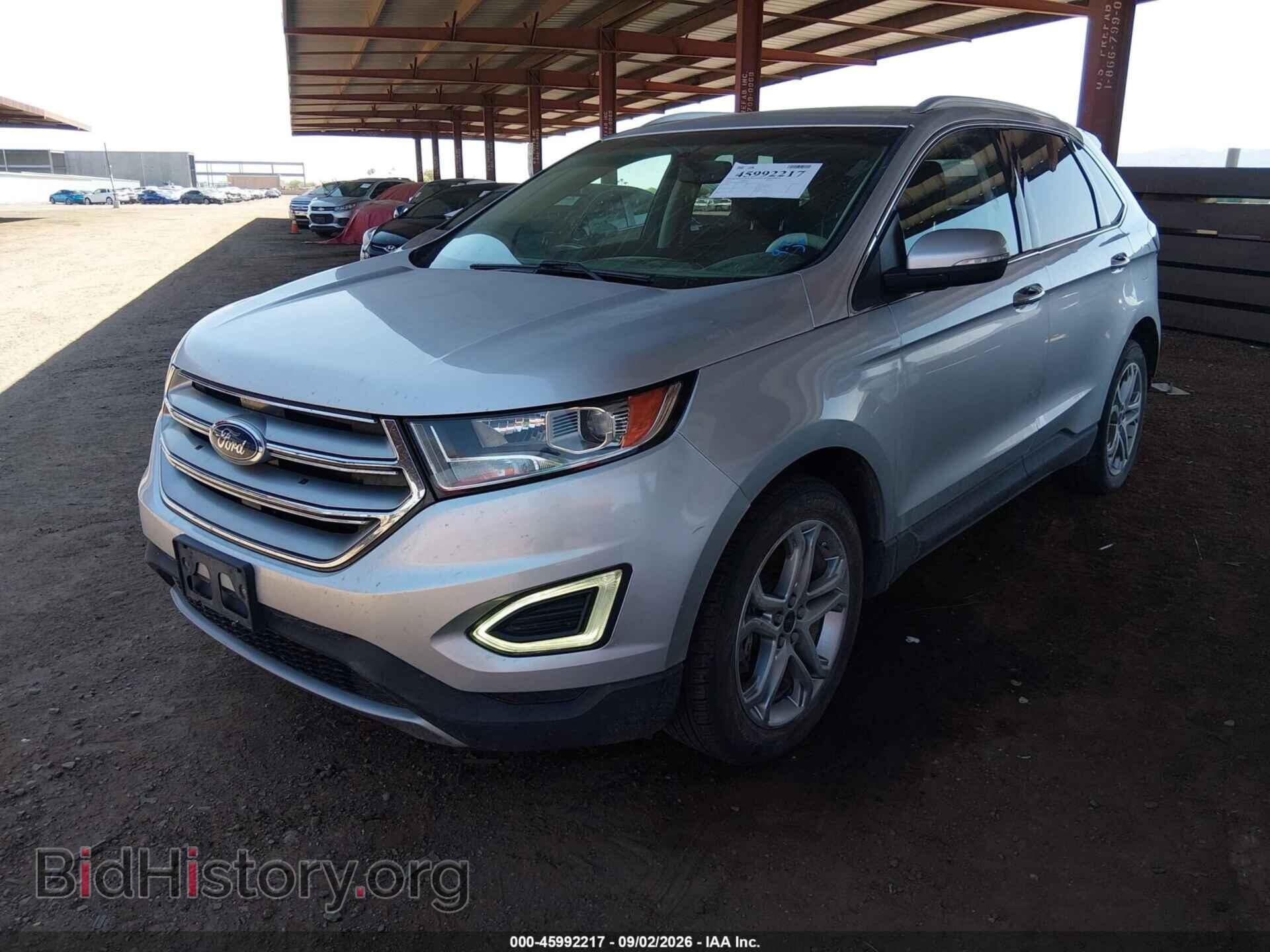 2015 FORD EDGE - VIN: 2FMTK4K98FBB22859 - Photo 2