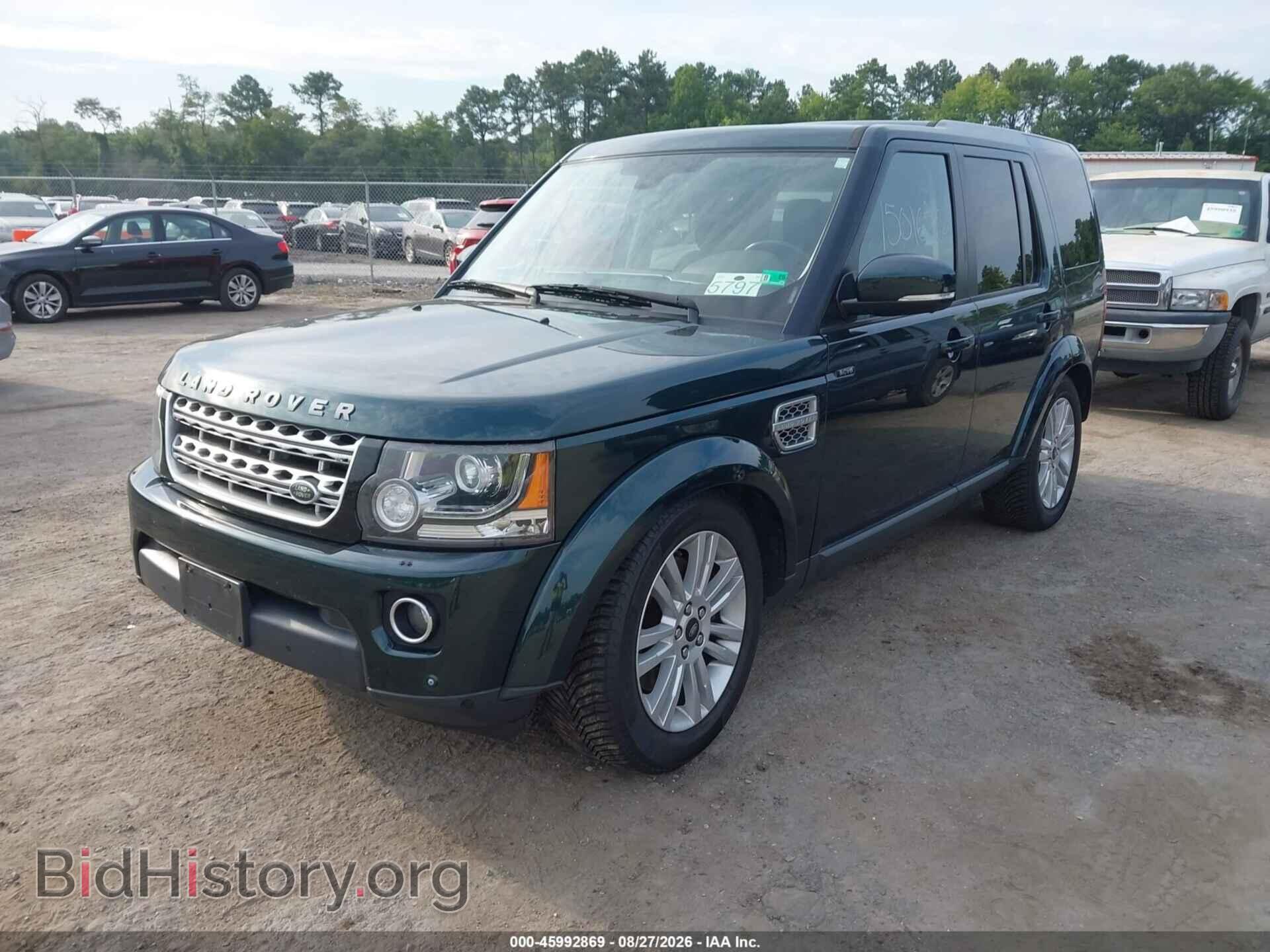 2014 LAND ROVER LR4 - VIN: SALAK2V66EA727340 - Photo 2
