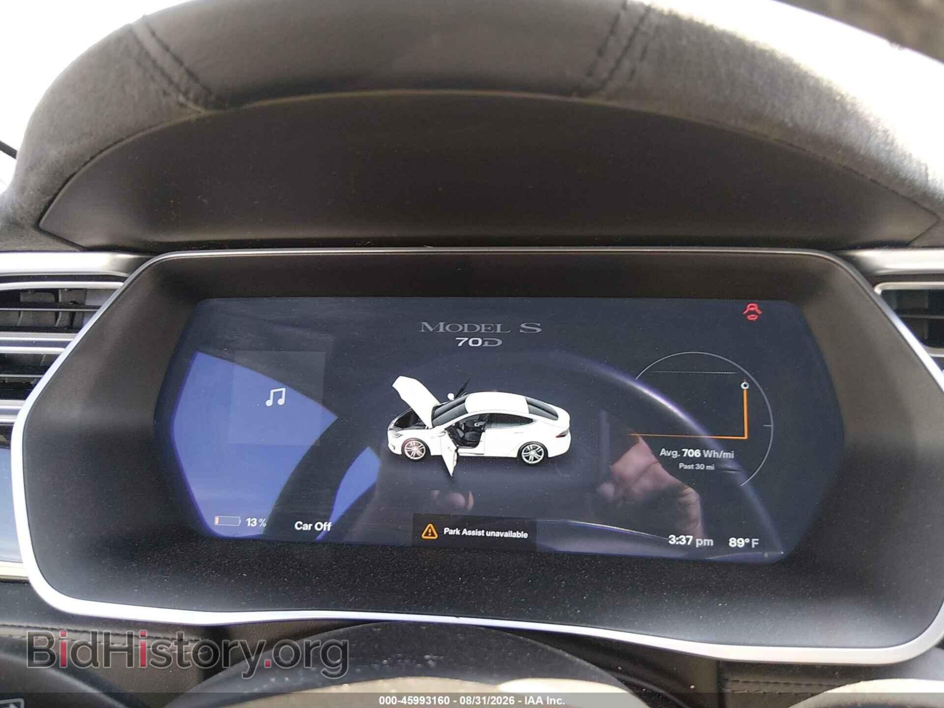 2016 TESLA MODEL S - VIN: 5YJSA1E28GF127256 - Фото 7