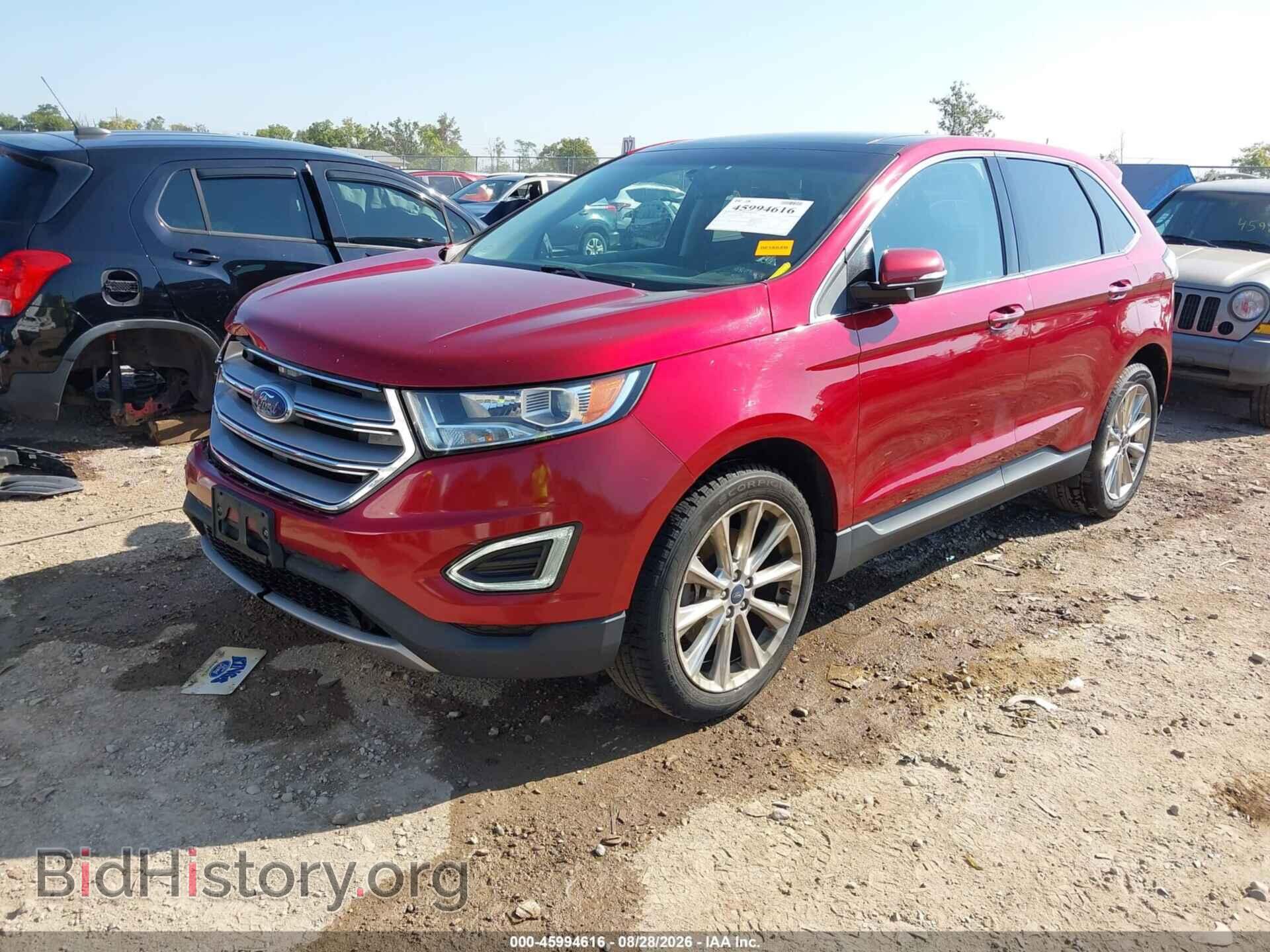 2017 FORD EDGE - VIN: 2FMPK4K98HBC67792 - Фото 2