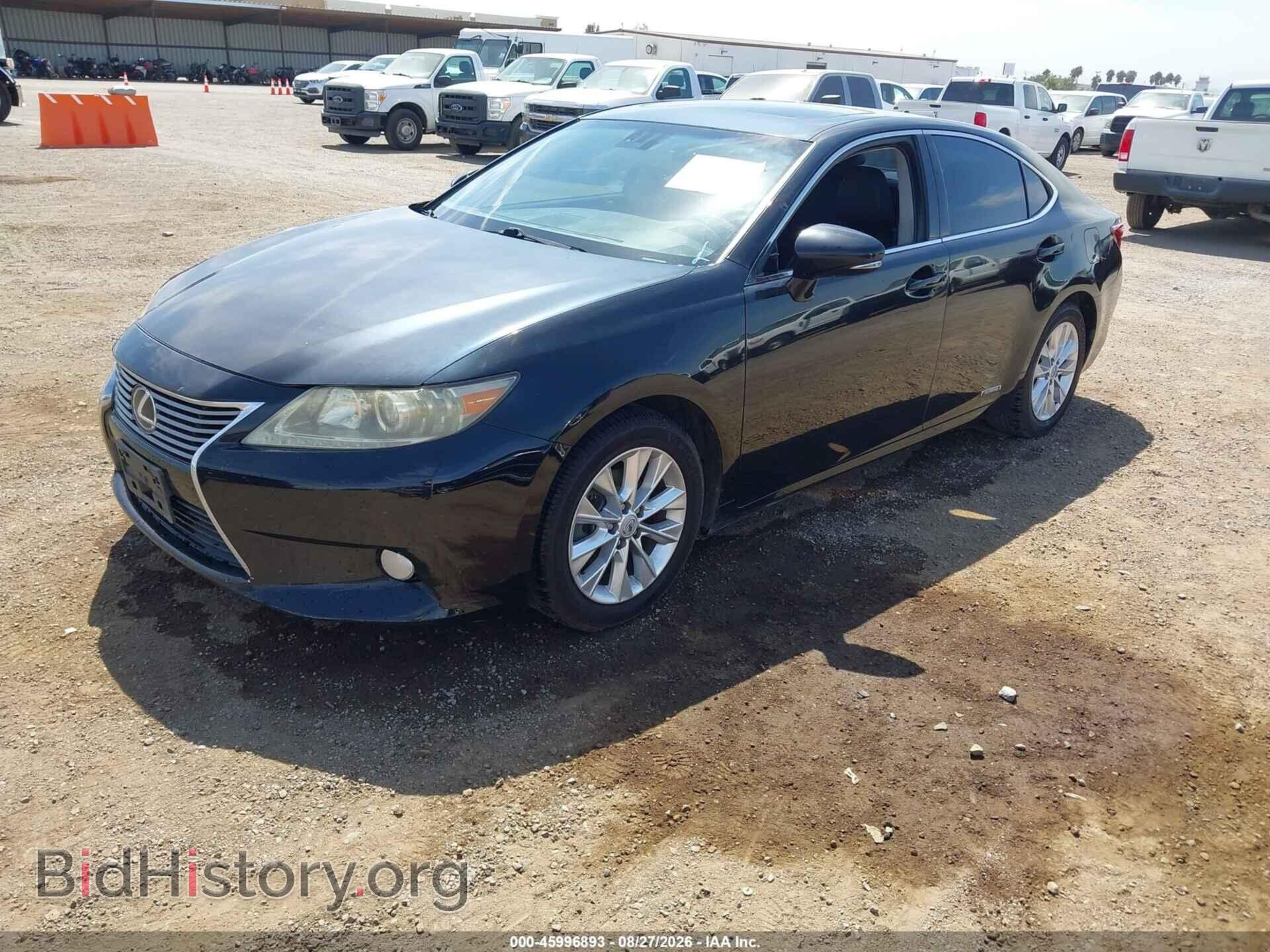 2013 LEXUS ES 300H - VIN: JTHBW1GG4D2000768 - Photo 2