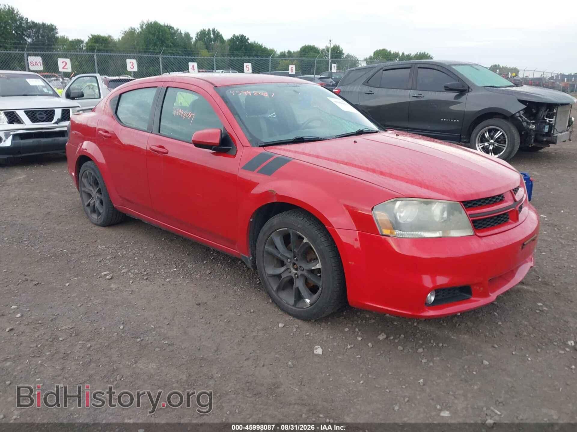 Photo 1C3CDZBG0DN502925 - DODGE AVENGER 2013