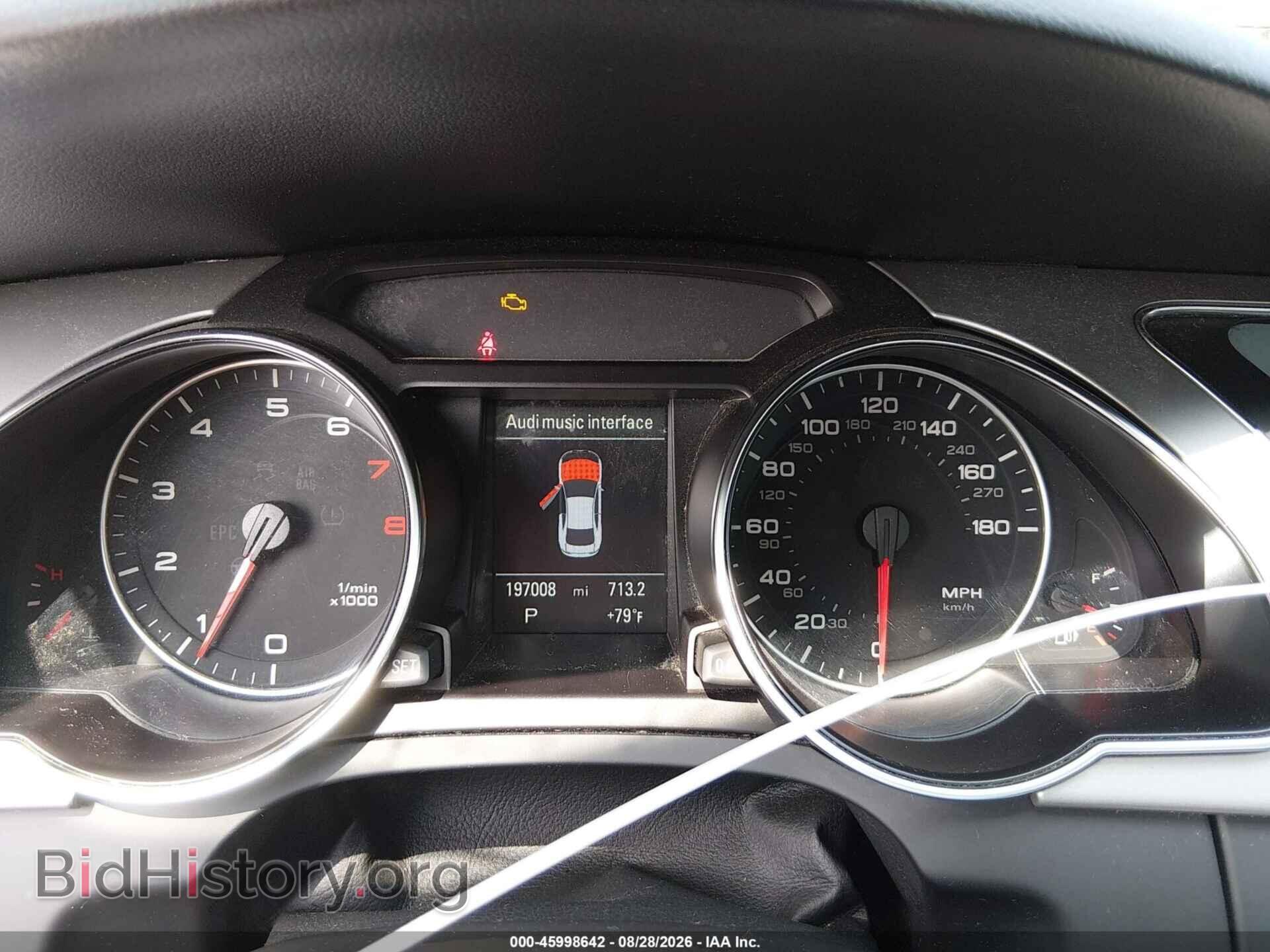 2012 AUDI A5 - VIN: WAULFAFR0CA004035 - Photo 7