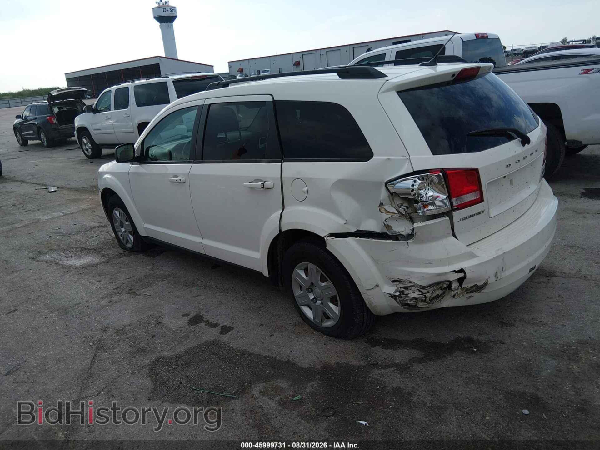 2012 DODGE JOURNEY - VIN: 3C4PDCAB3CT255205 - Фото 3