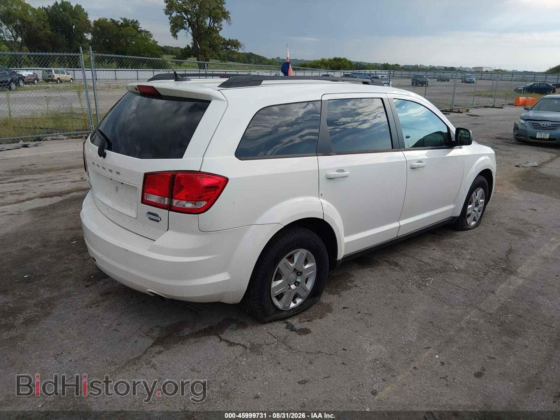 2012 DODGE JOURNEY - VIN: 3C4PDCAB3CT255205 - Фото 4
