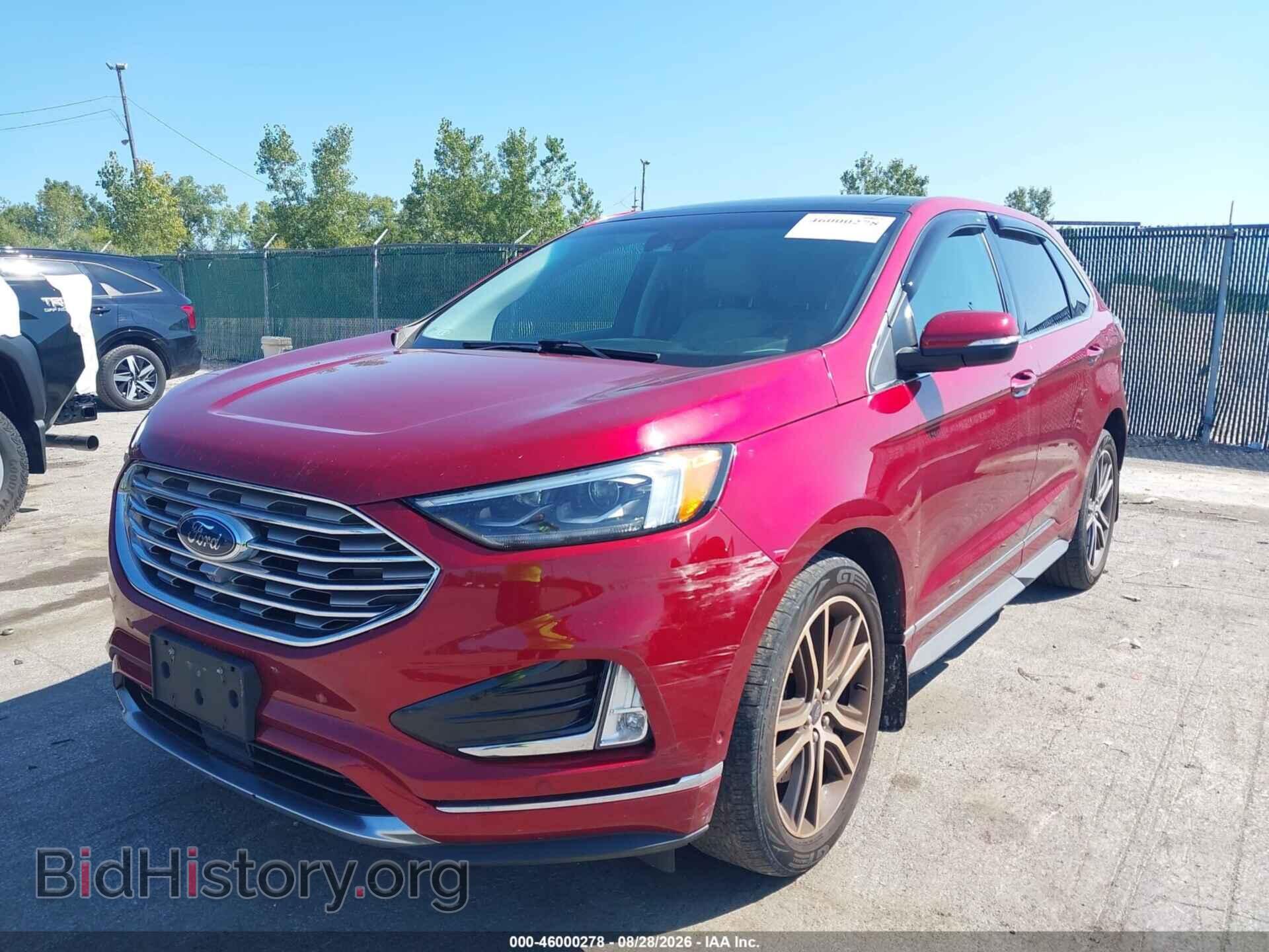2019 FORD EDGE - VIN: 2FMPK4K94KBB40769 - Фото 2