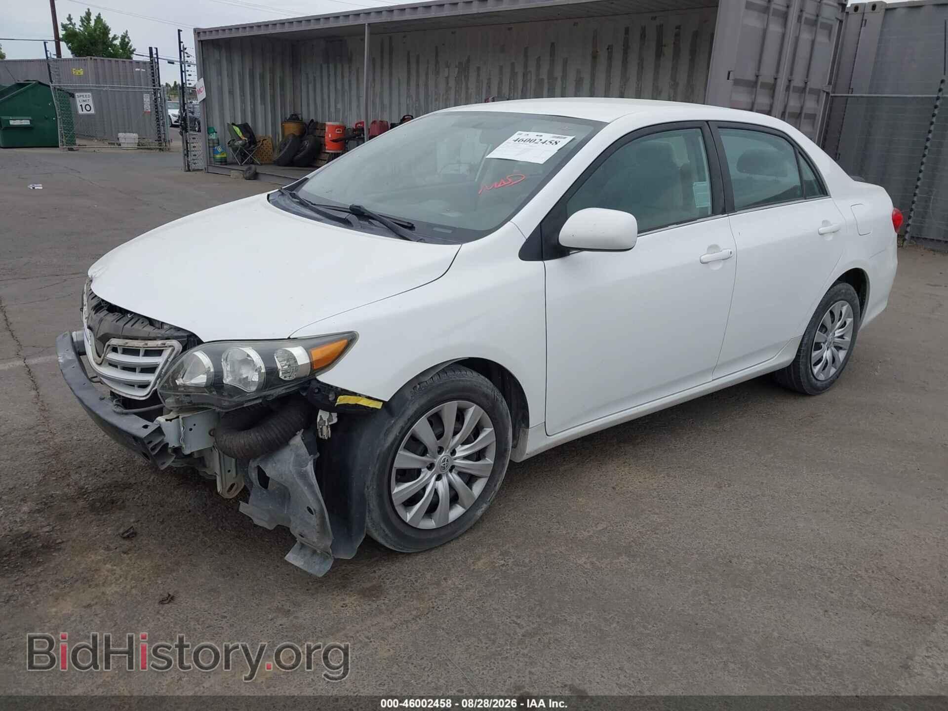 2013 TOYOTA COROLLA - VIN: 5YFBU4EE9DP109352 - Фото 2