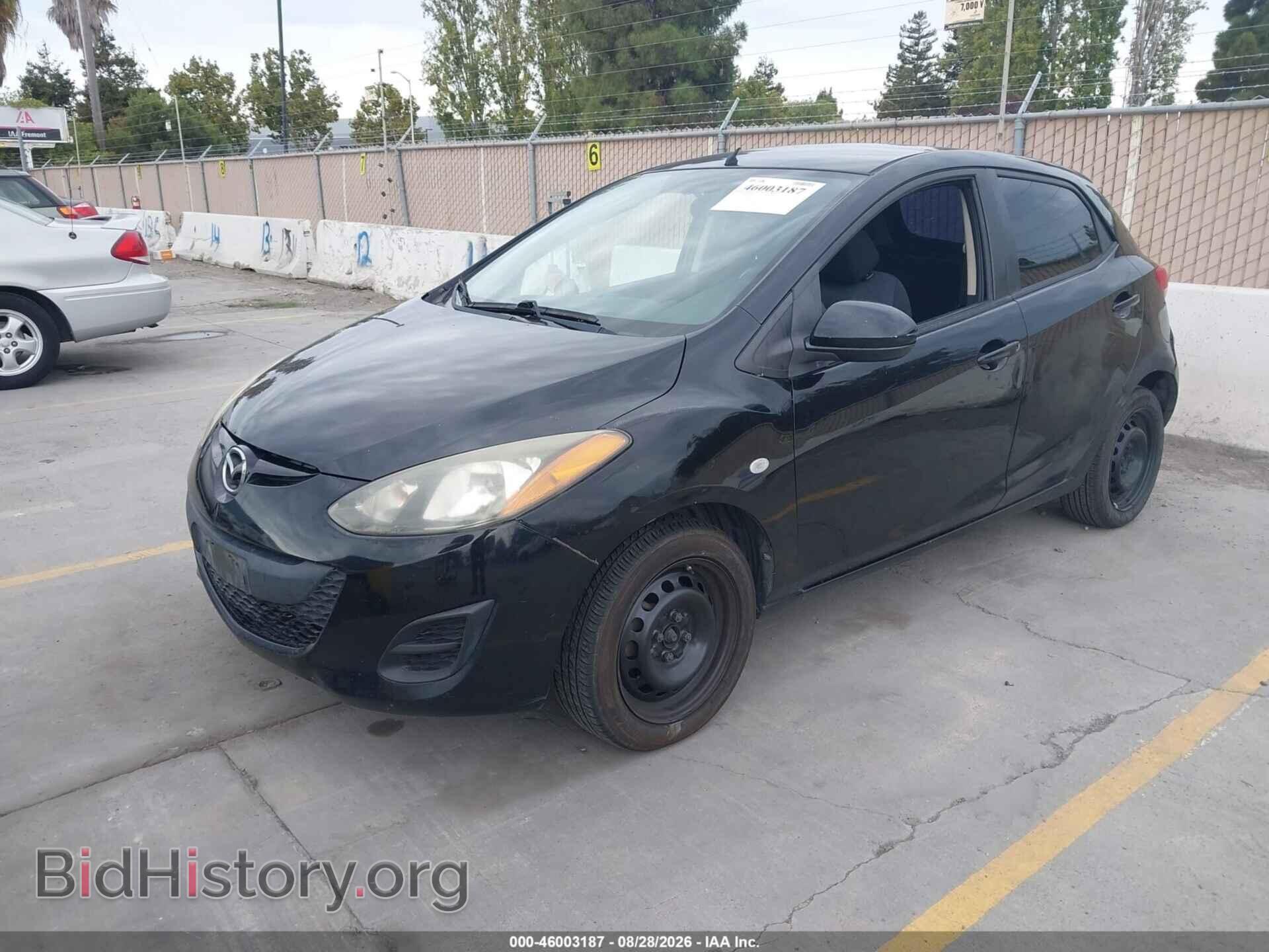 2012 MAZDA MAZDA2 - VIN: JM1DE1KY0C0136550 - Фото 2