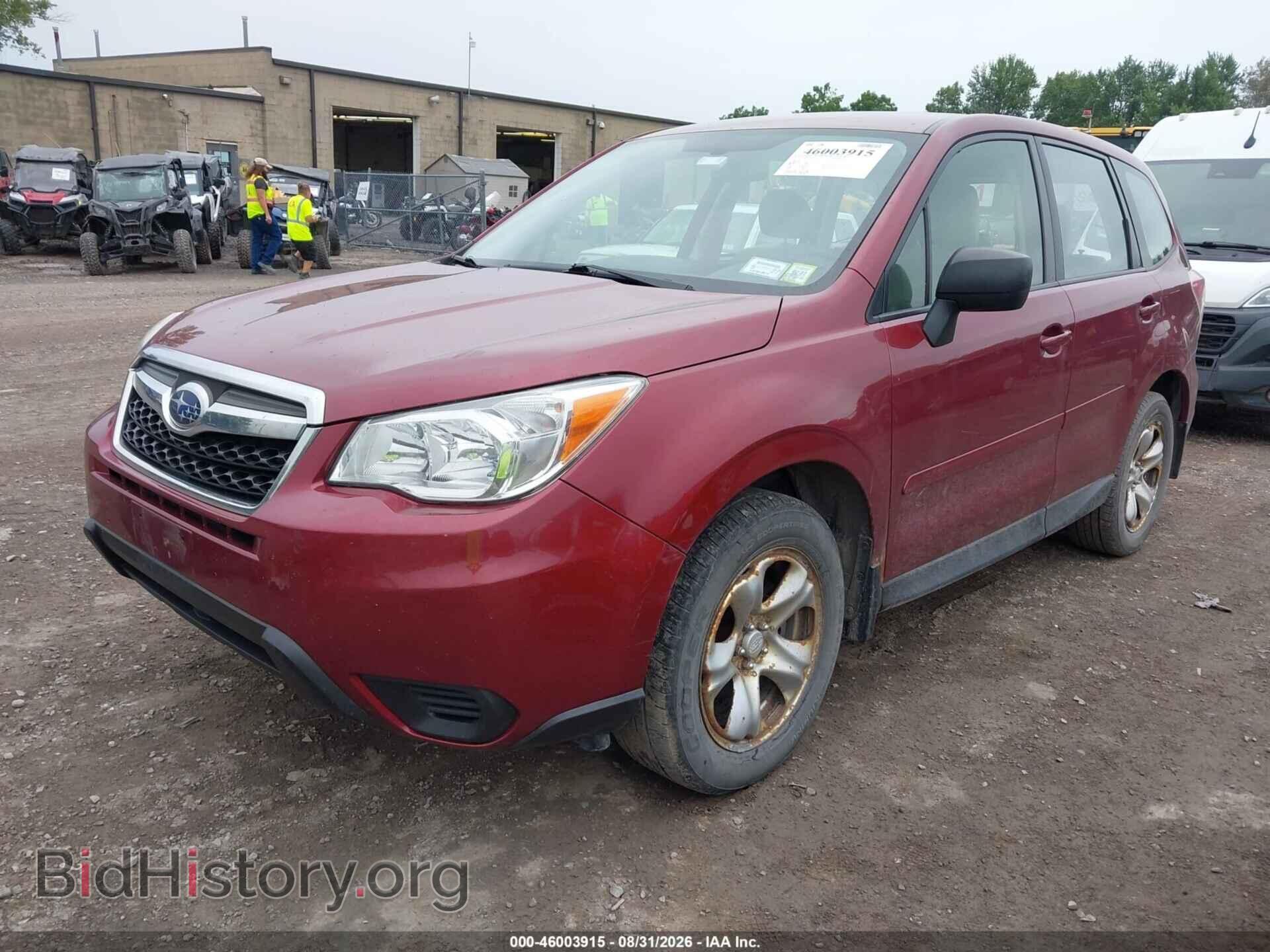 2014 SUBARU FORESTER - VIN: JF2SJAAC8EH417543 - Фото 2