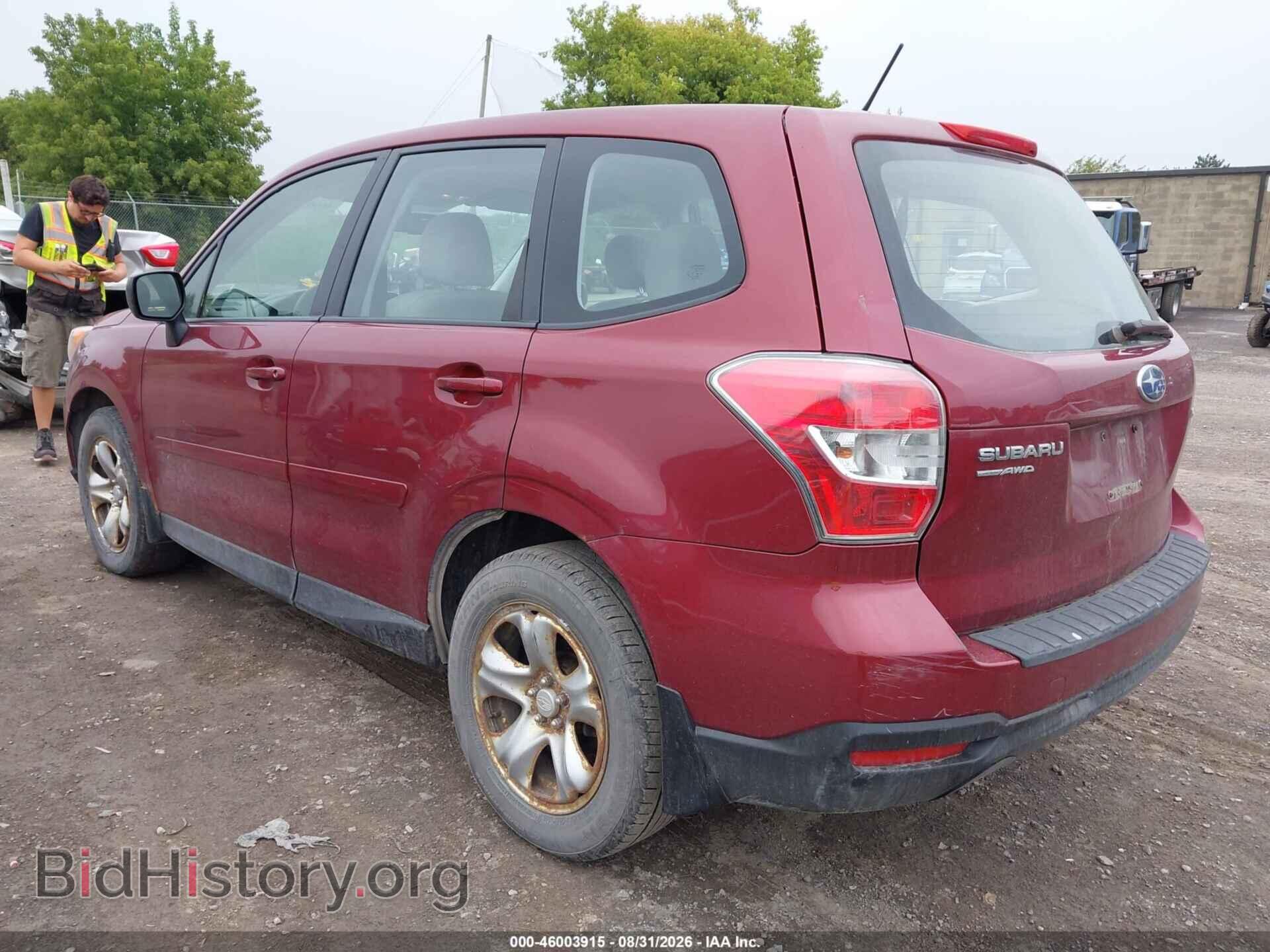 2014 SUBARU FORESTER - VIN: JF2SJAAC8EH417543 - Фото 3