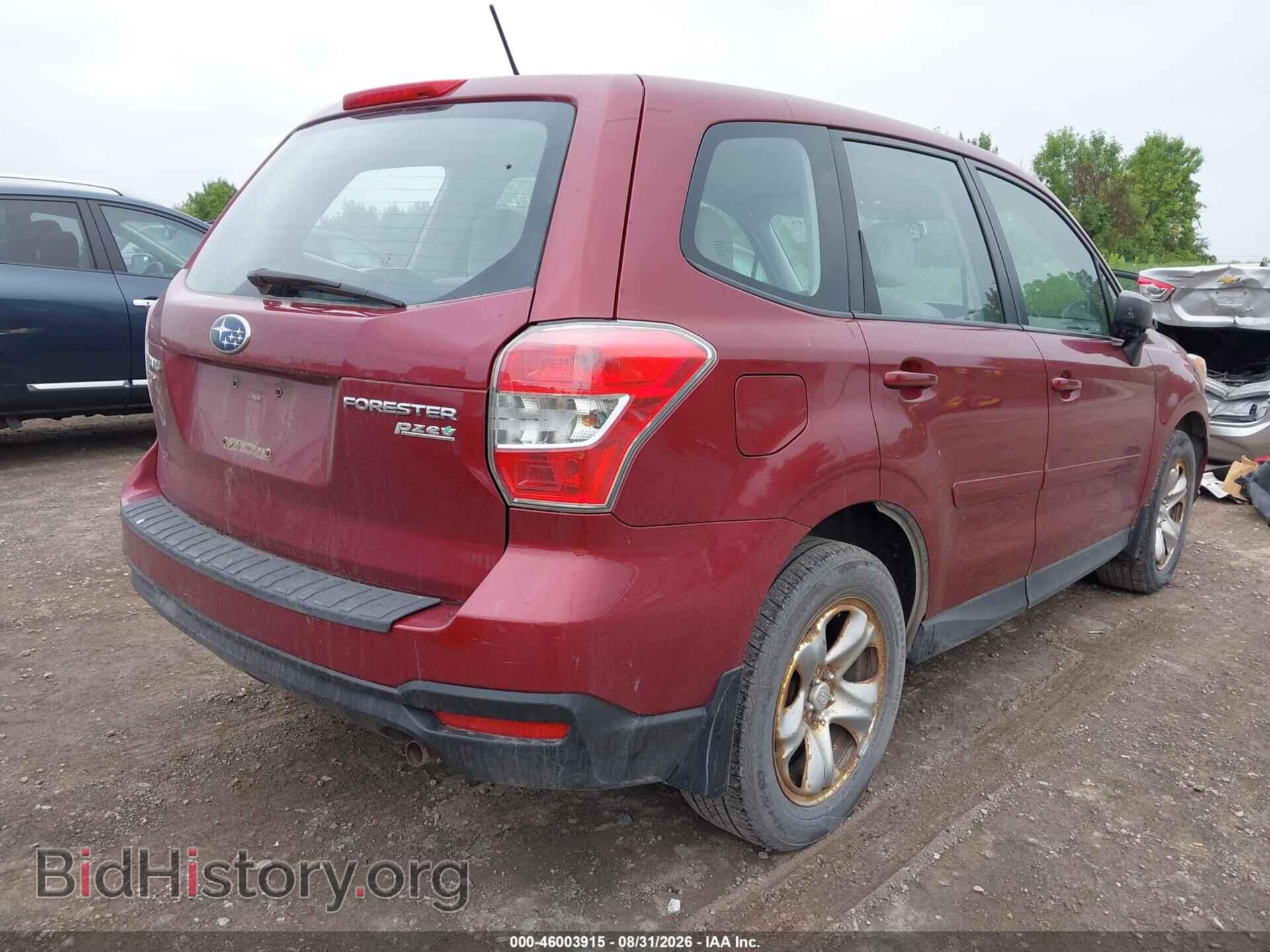 2014 SUBARU FORESTER - VIN: JF2SJAAC8EH417543 - Фото 4