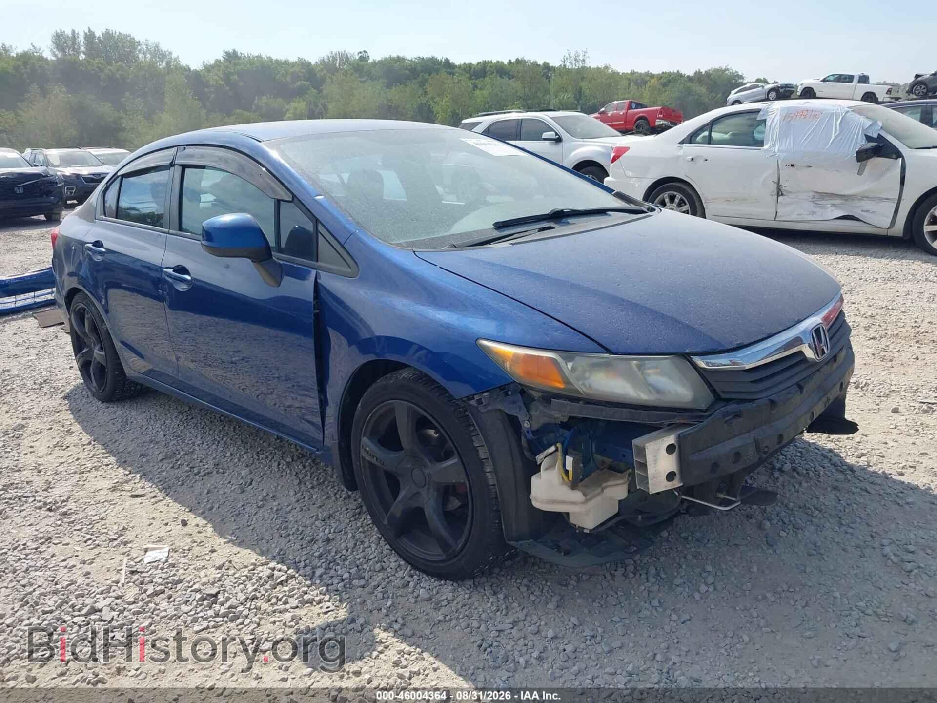 Photo 19XFB2F56CE002334 - HONDA CIVIC 2012