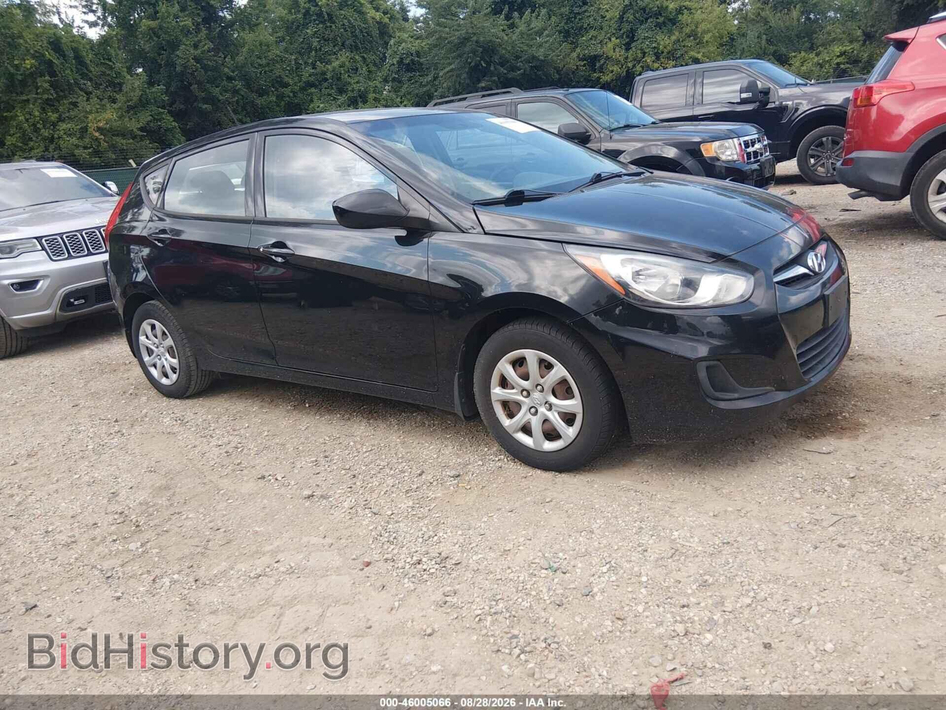 Фотография KMHCT5AEXCU036198 - HYUNDAI ACCENT 2012