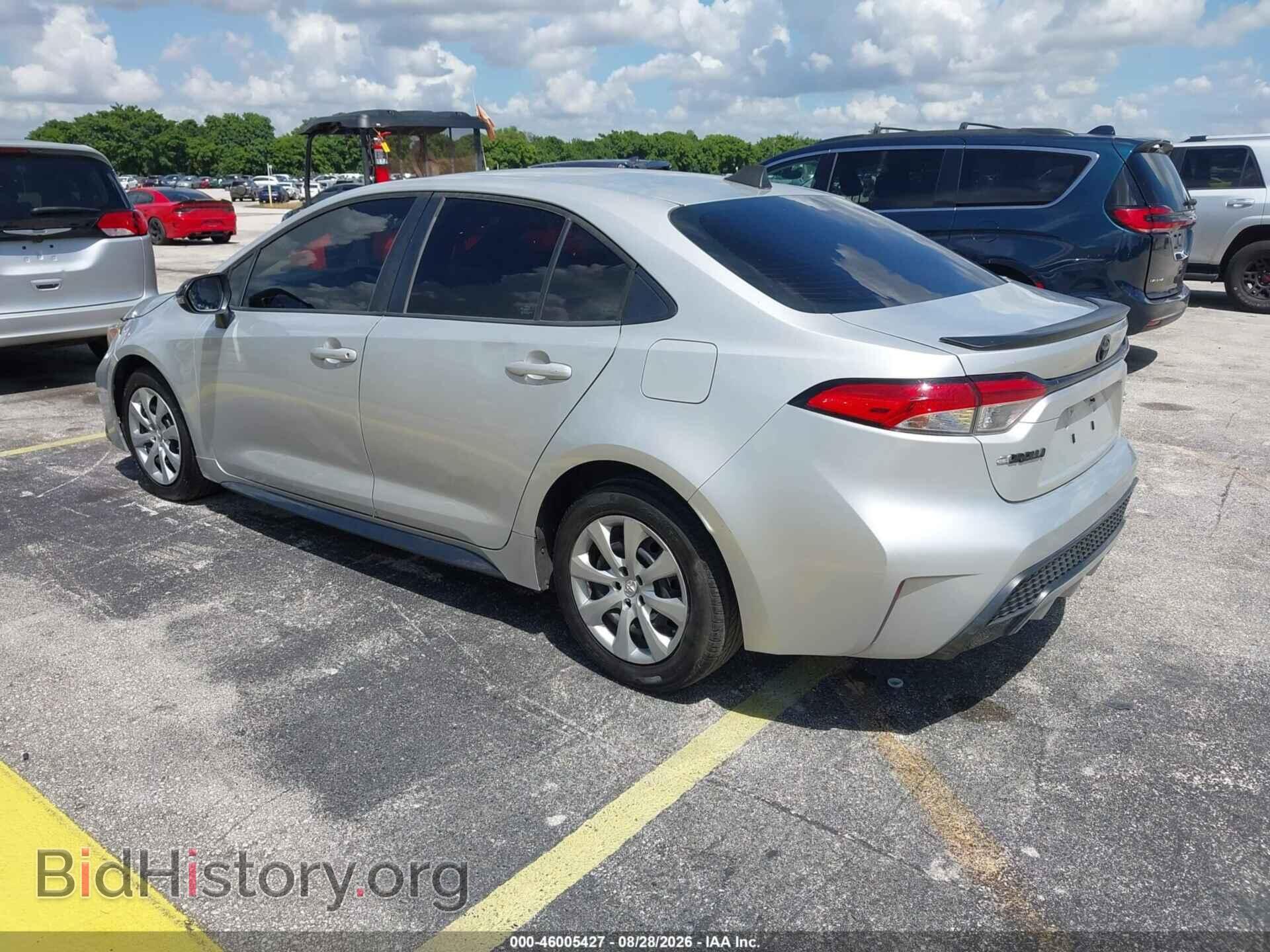 2020 TOYOTA COROLLA - VIN: 5YFS4RCE1LP031566 - Фото 3