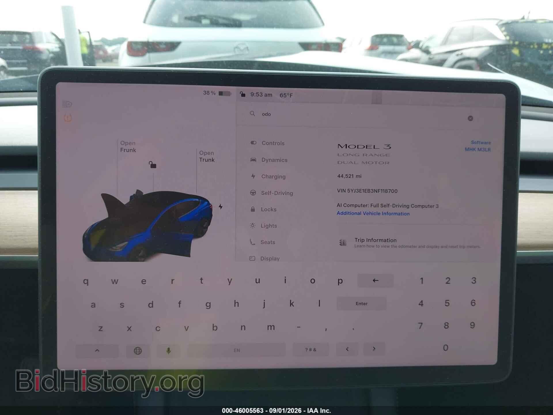 2022 TESLA MODEL 3 - VIN: 5YJ3E1EB3NF118700 - Photo 7
