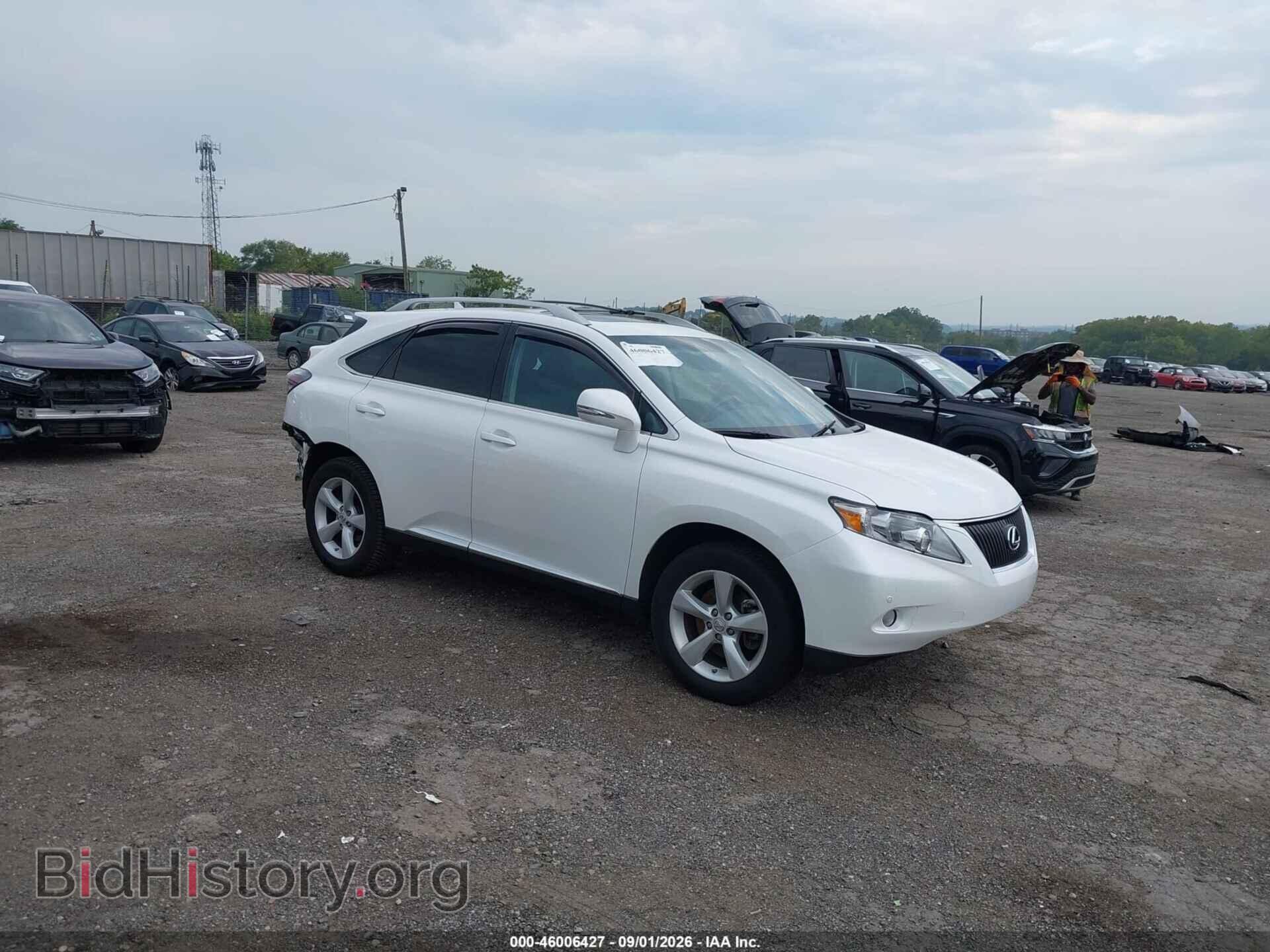 Фотография 2T2BK1BA2CC139471 - LEXUS RX 350 2012