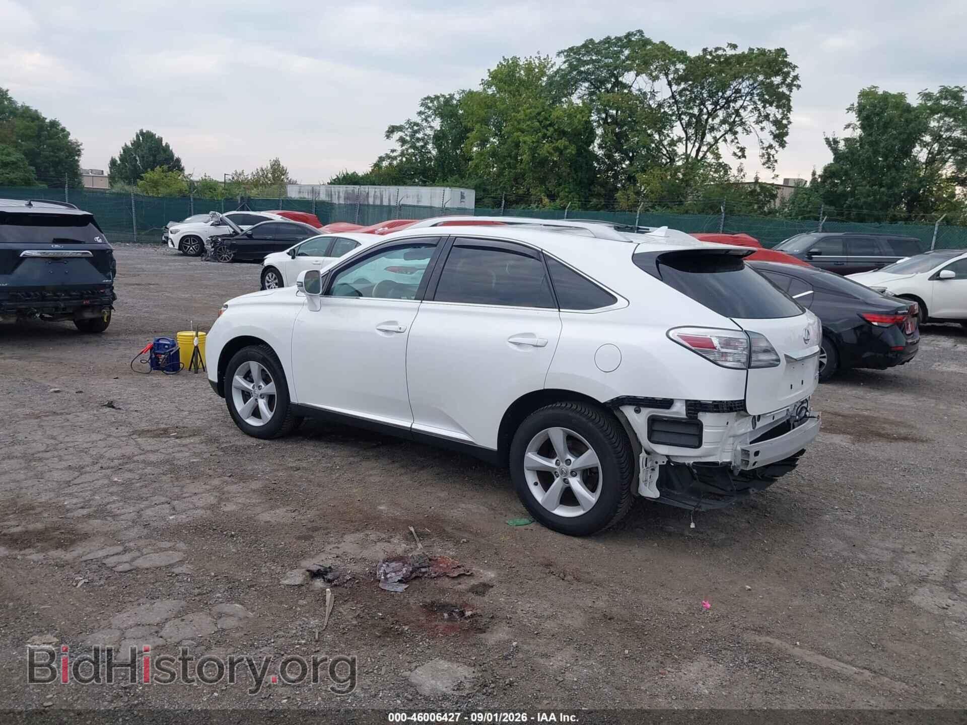2012 LEXUS RX 350 - VIN: 2T2BK1BA2CC139471 - Photo 3