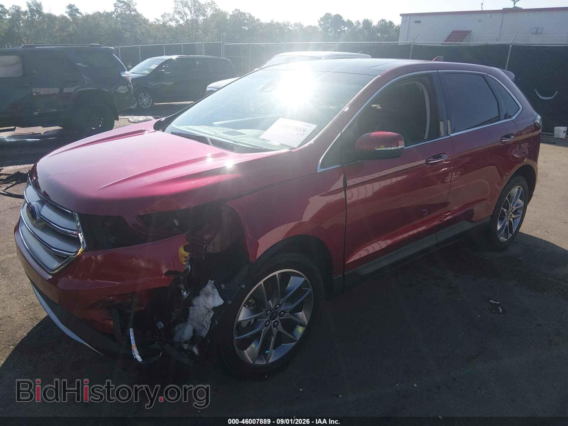 2015 FORD EDGE - VIN: 2FMPK3K87FBC18839 - Photo 2