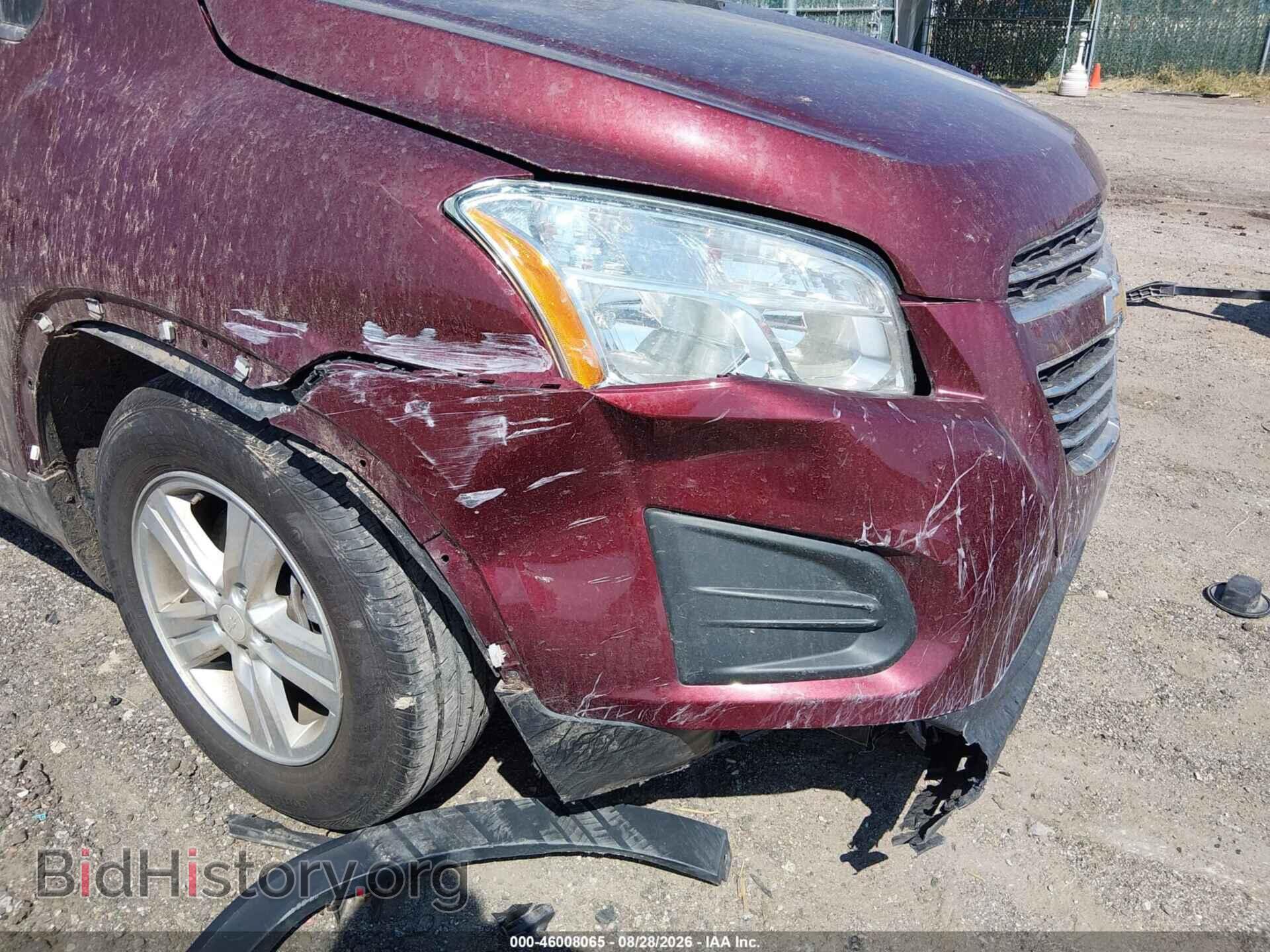 2016 CHEVROLET TRAX - VIN: 3GNCJLSBXGL164113 - Фото 6