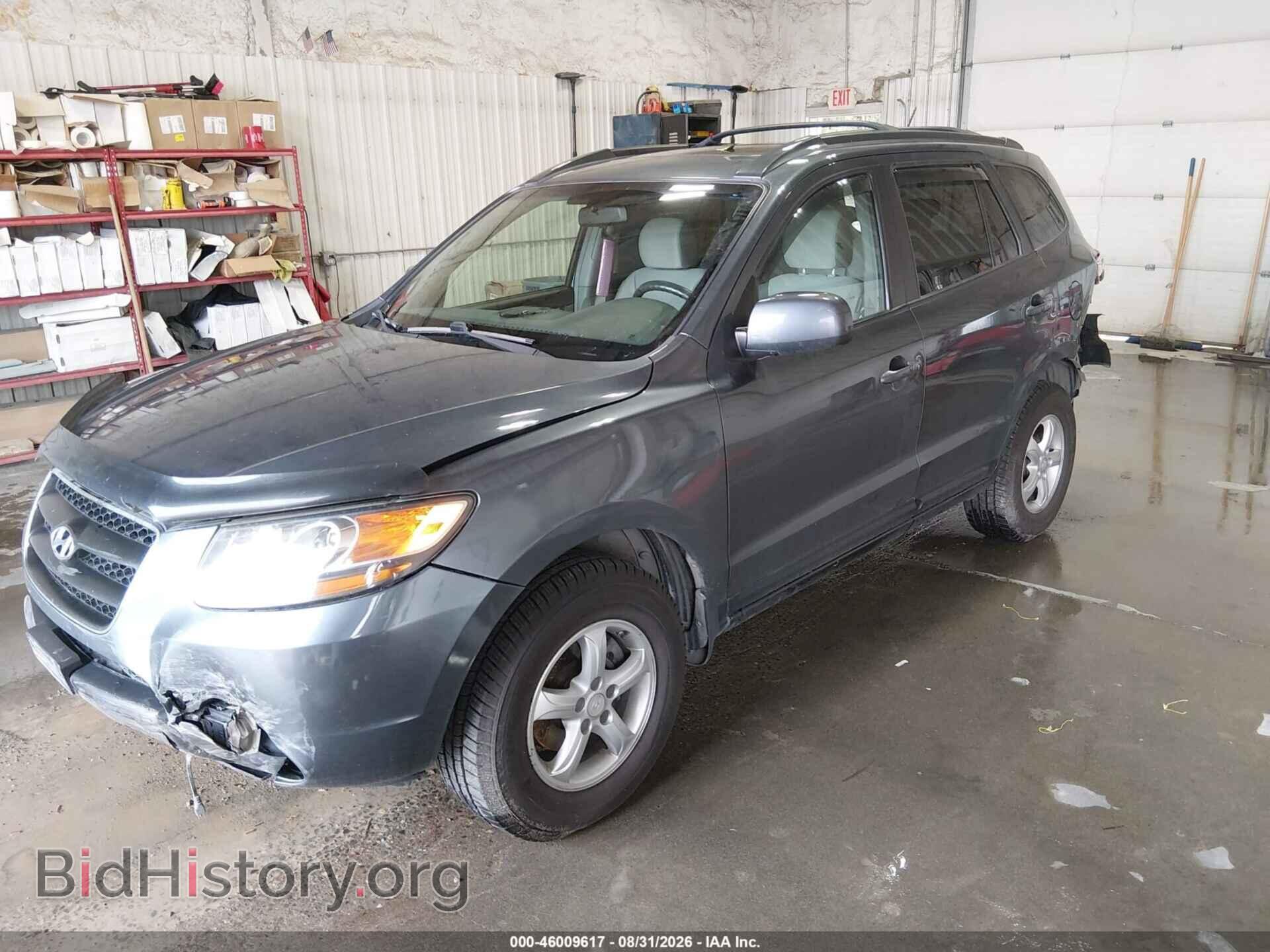 2007 HYUNDAI SANTA FE - VIN: 5NMSG73D17H077370 - Фото 2