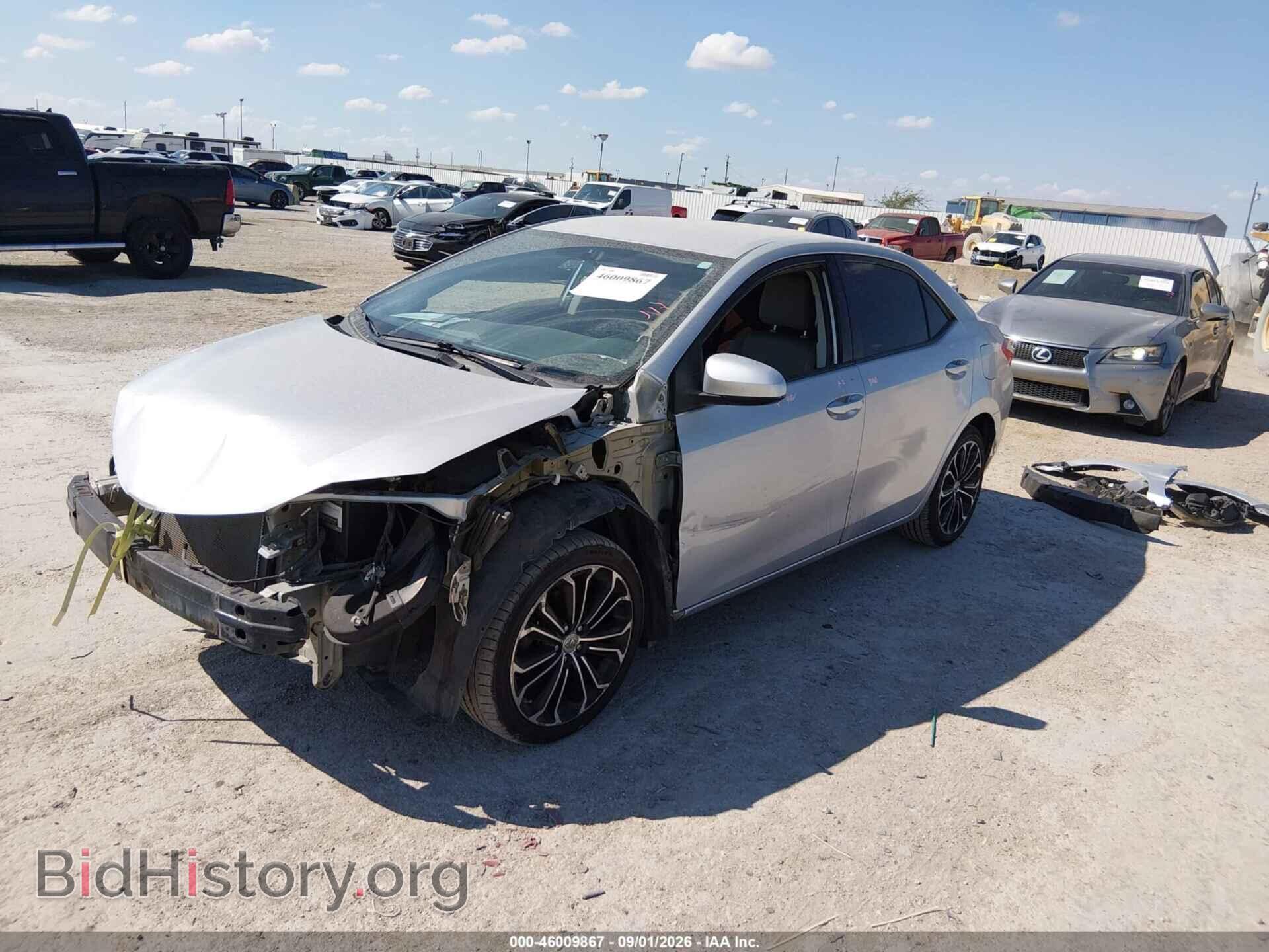 2014 TOYOTA COROLLA - VIN: 5YFBURHE4EP027619 - Фото 2