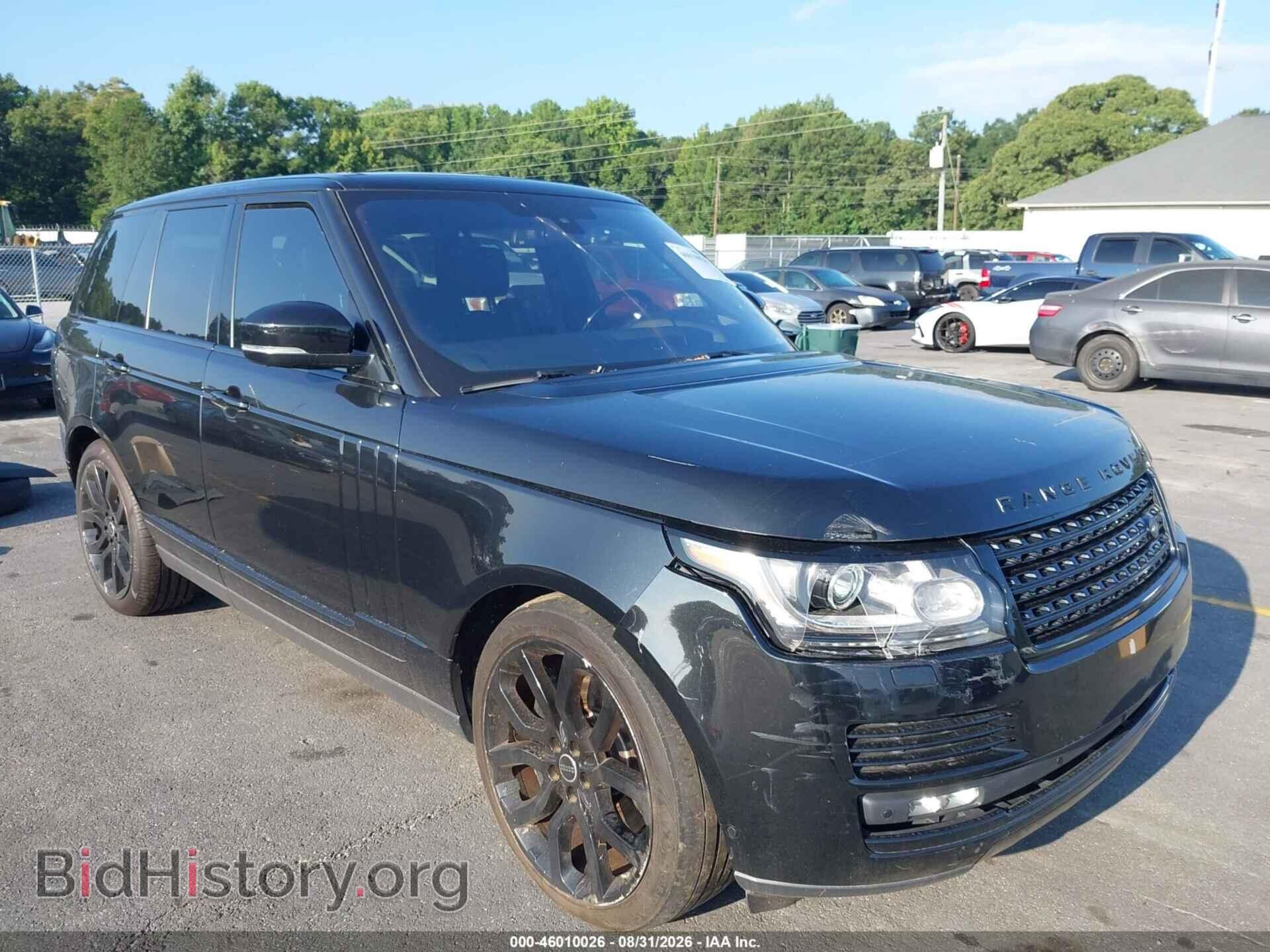 Фотография SALGS2VF2GA257045 - LAND ROVER RANGE ROVER 2016