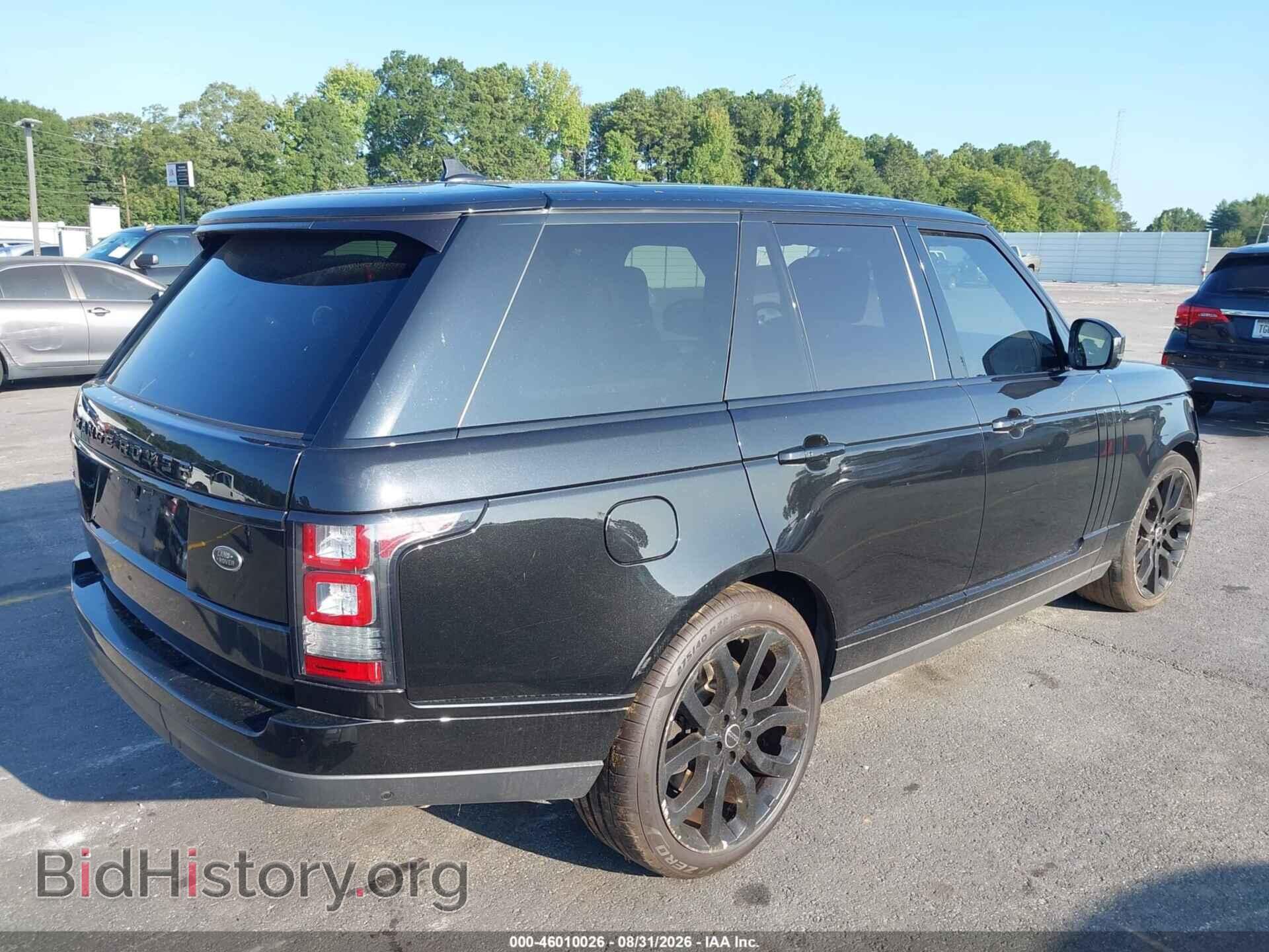2016 LAND ROVER RANGE ROVER - VIN: SALGS2VF2GA257045 - Photo 4