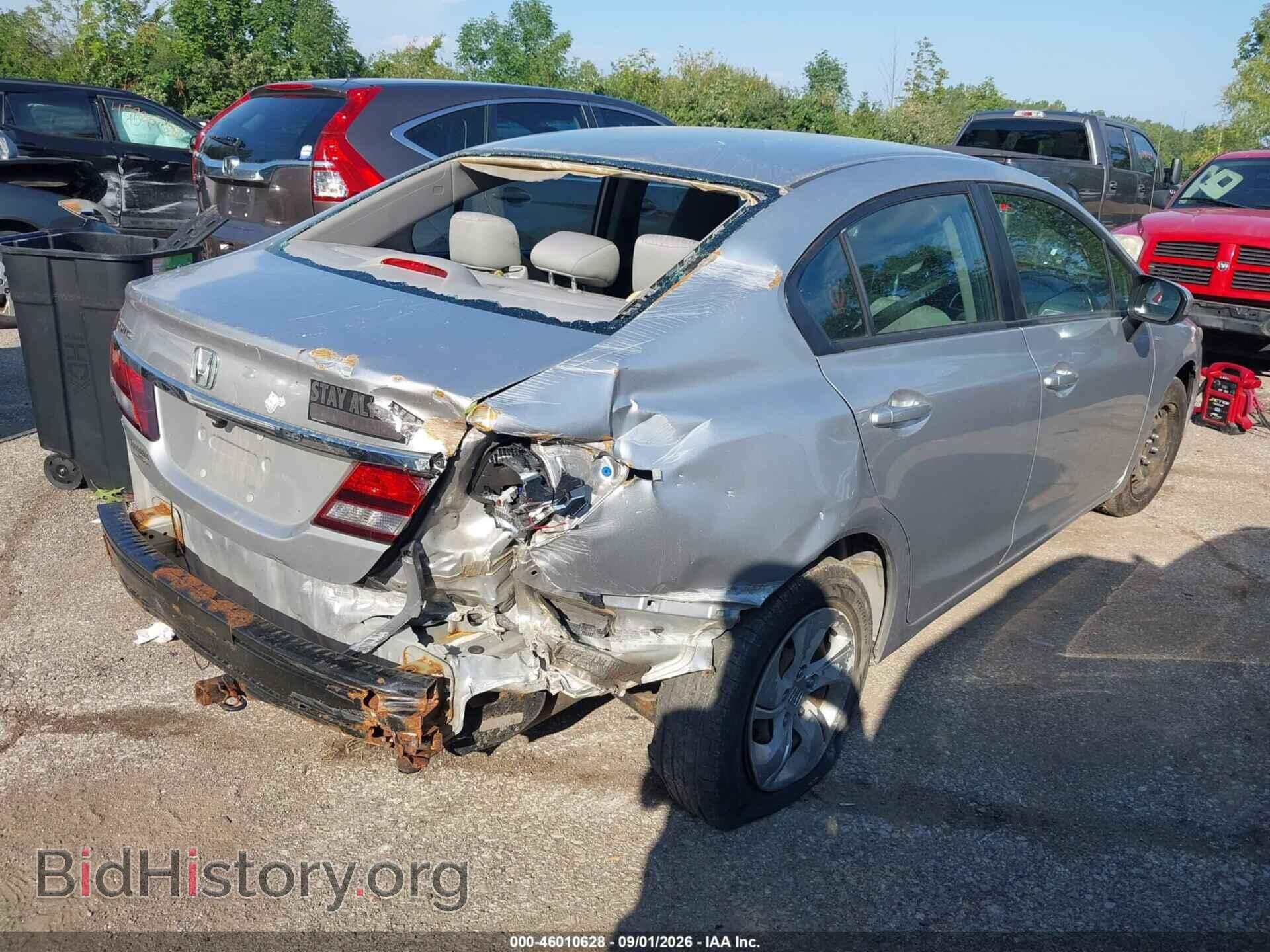 2014 HONDA CIVIC - VIN: 19XFB2F59EE077175 - Photo 4