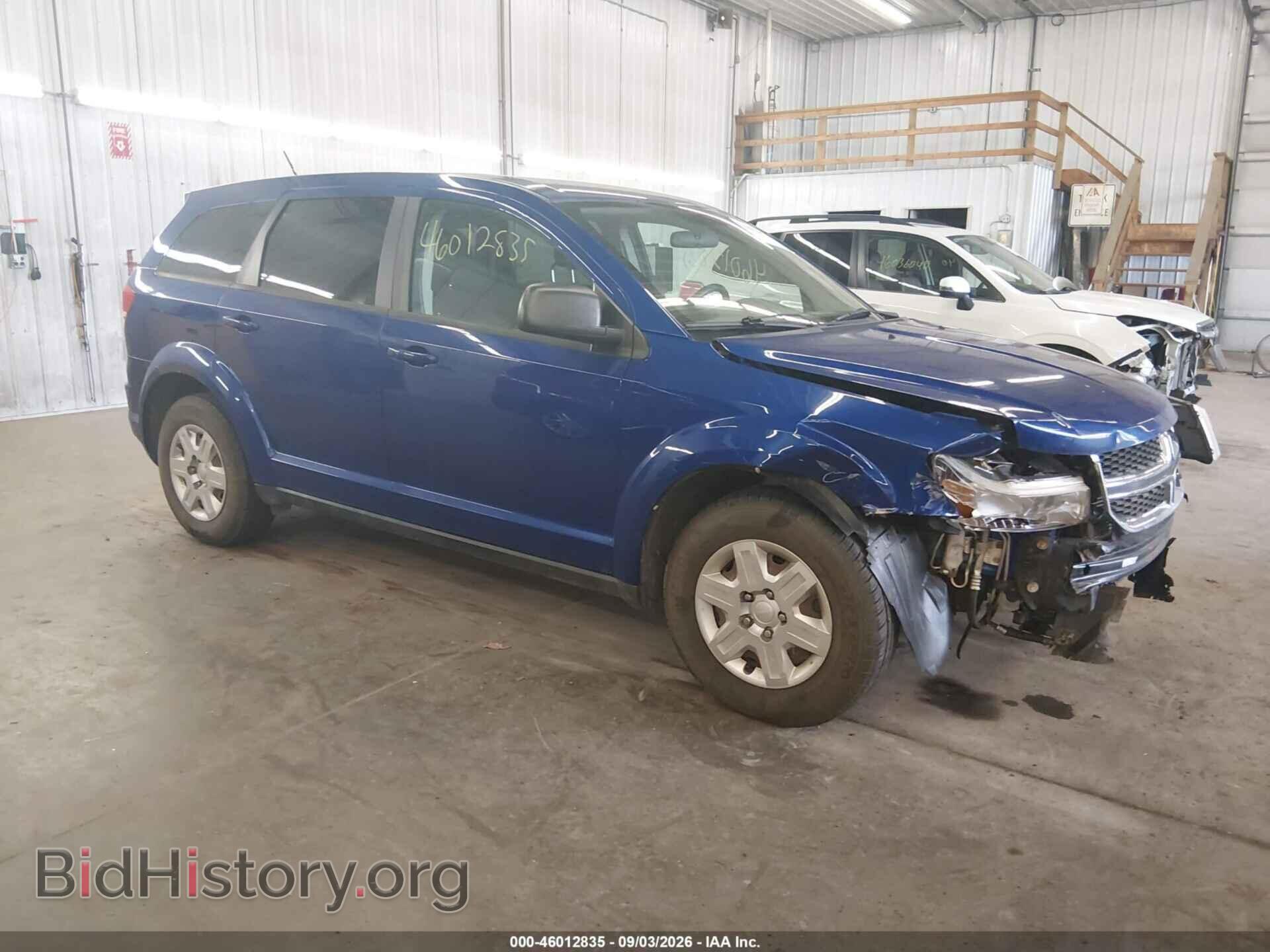 Photo 3C4PDCAB2CT223877 - DODGE JOURNEY 2012