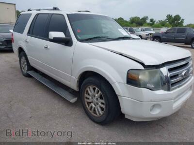 2013 Ford EXPEDITION Limited, белый — VIN 1FMJU1K55DEF70233, IAAI