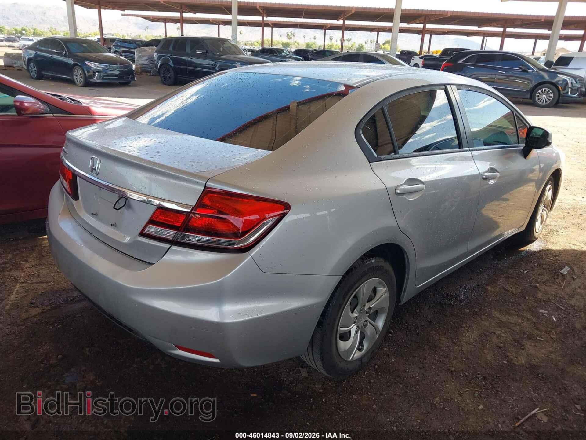 2013 HONDA CIVIC - VIN: 19XFB2F56DE292737 - Фото 4