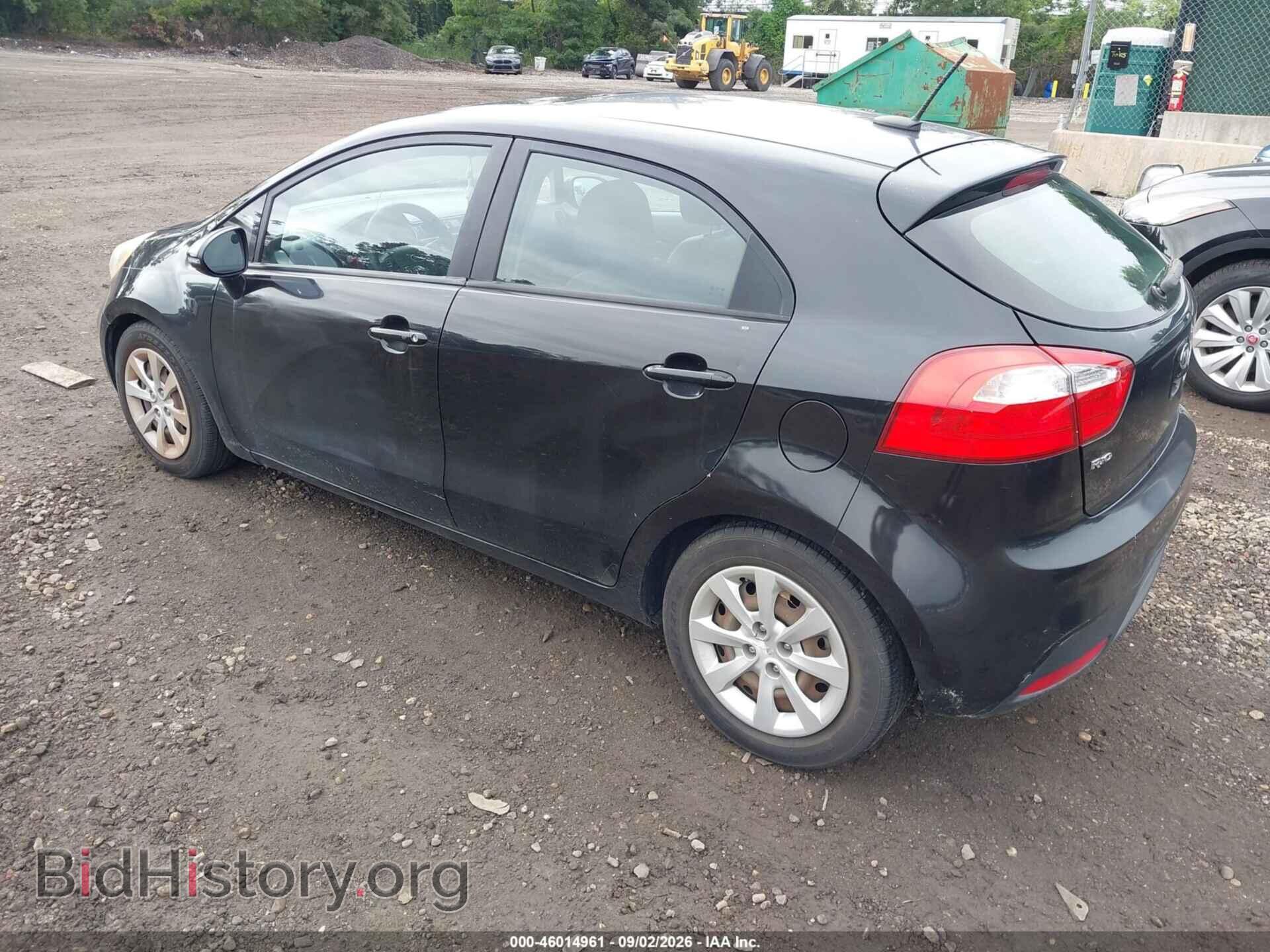 2012 KIA RIO5 - VIN: KNADN5A32C6029202 - Фото 3