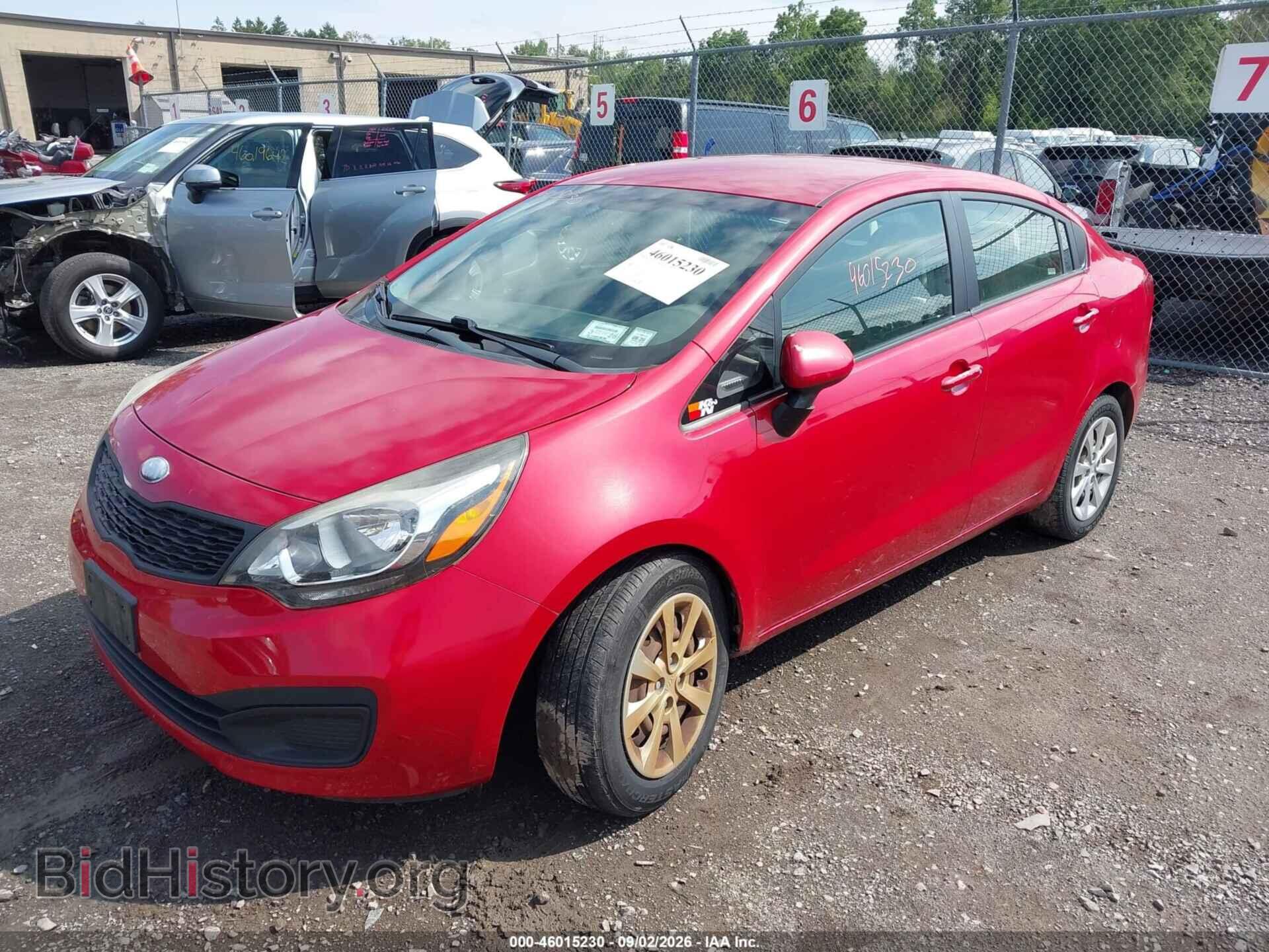 2013 KIA RIO - VIN: KNADM4A31D6259845 - Photo 2