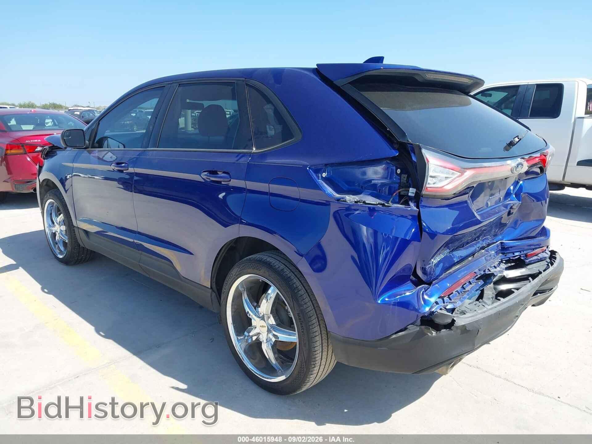 2015 FORD EDGE - VIN: 2FMTK3G84FBC33371 - Photo 3