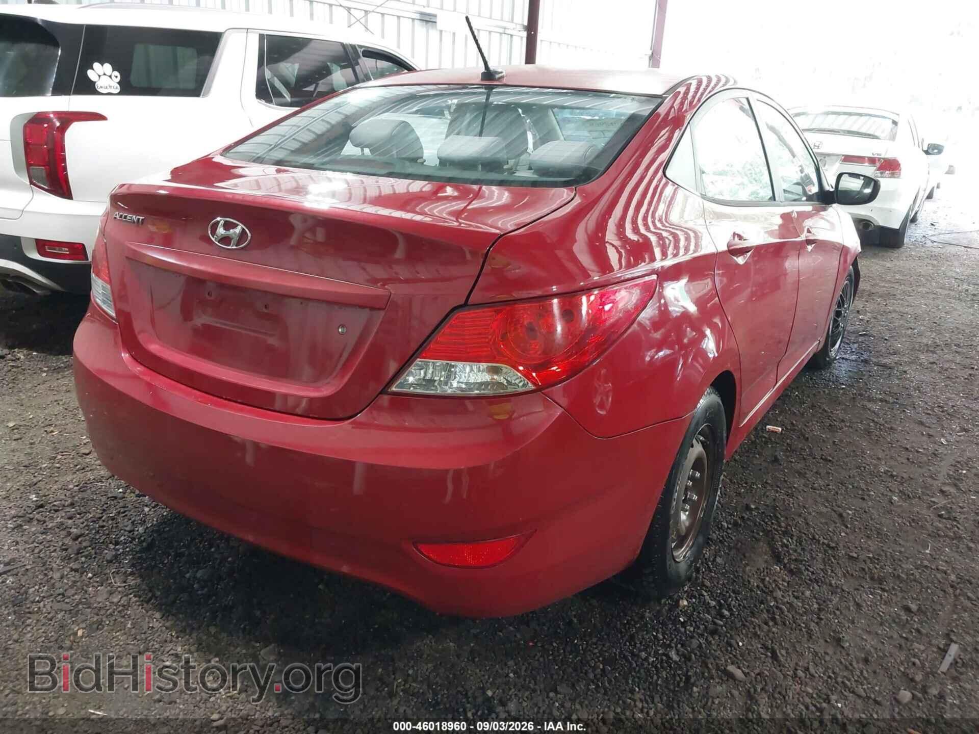 2014 HYUNDAI ACCENT - VIN: KMHCT4AE9EU683429 - Фото 4