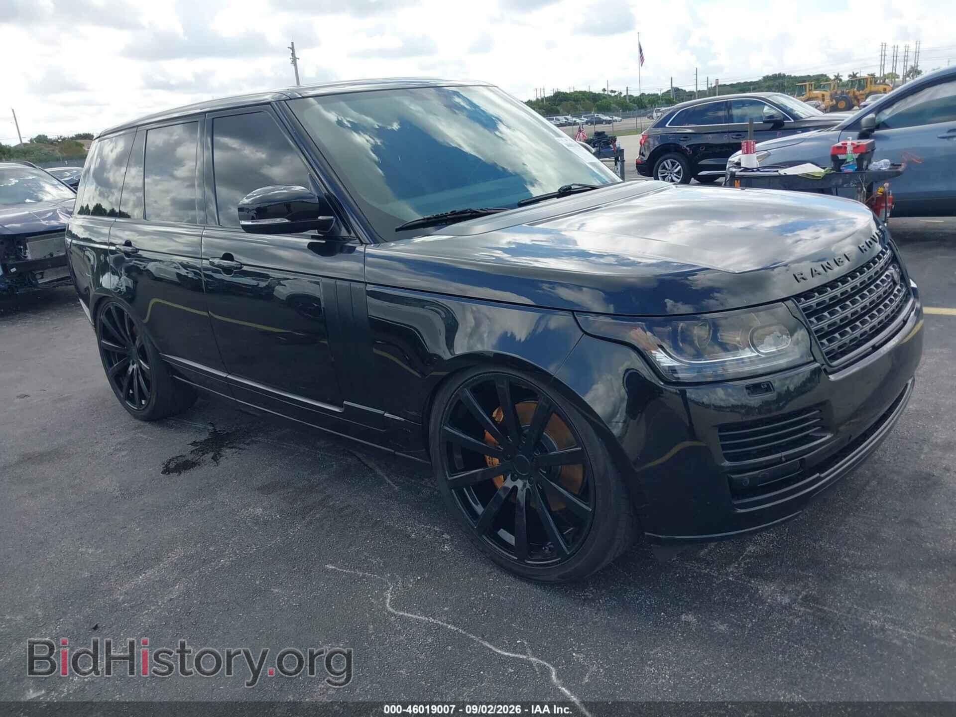 Фотография SALGS2DF9DA106071 - LAND ROVER RANGE ROVER 2013