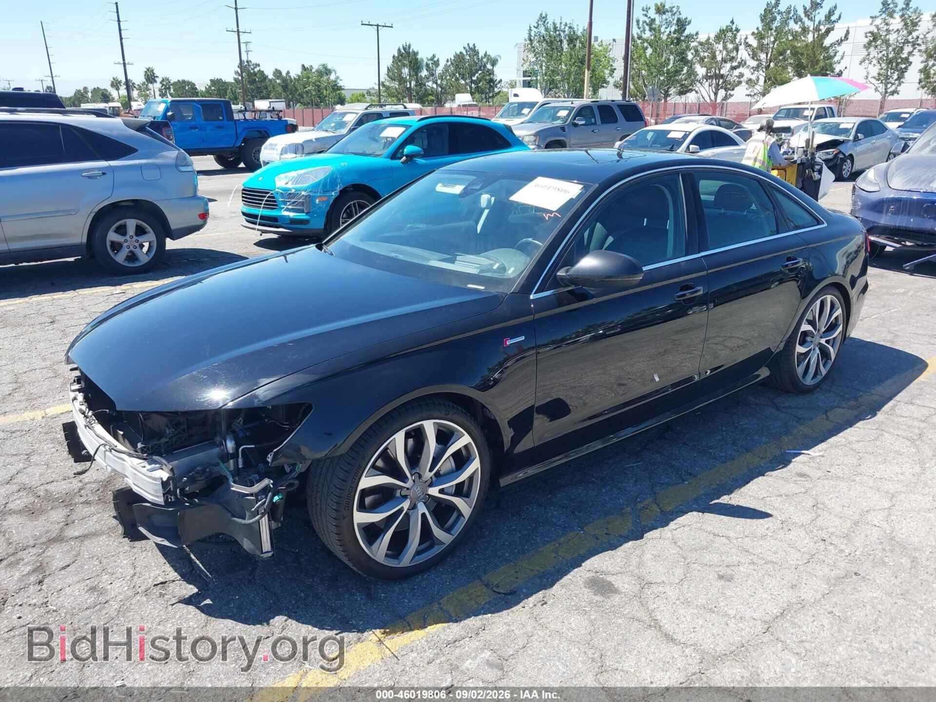 2013 AUDI A6 - VIN: WAUJGAFC8DN047676 - Photo 2