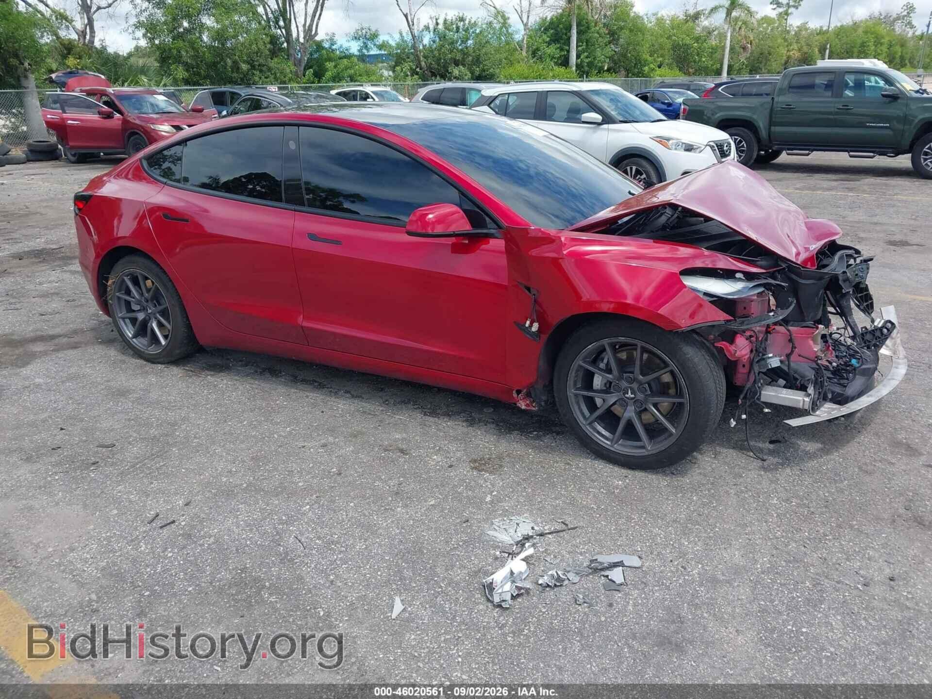 Фотография 5YJ3E1EB0MF080132 - TESLA MODEL 3 2021