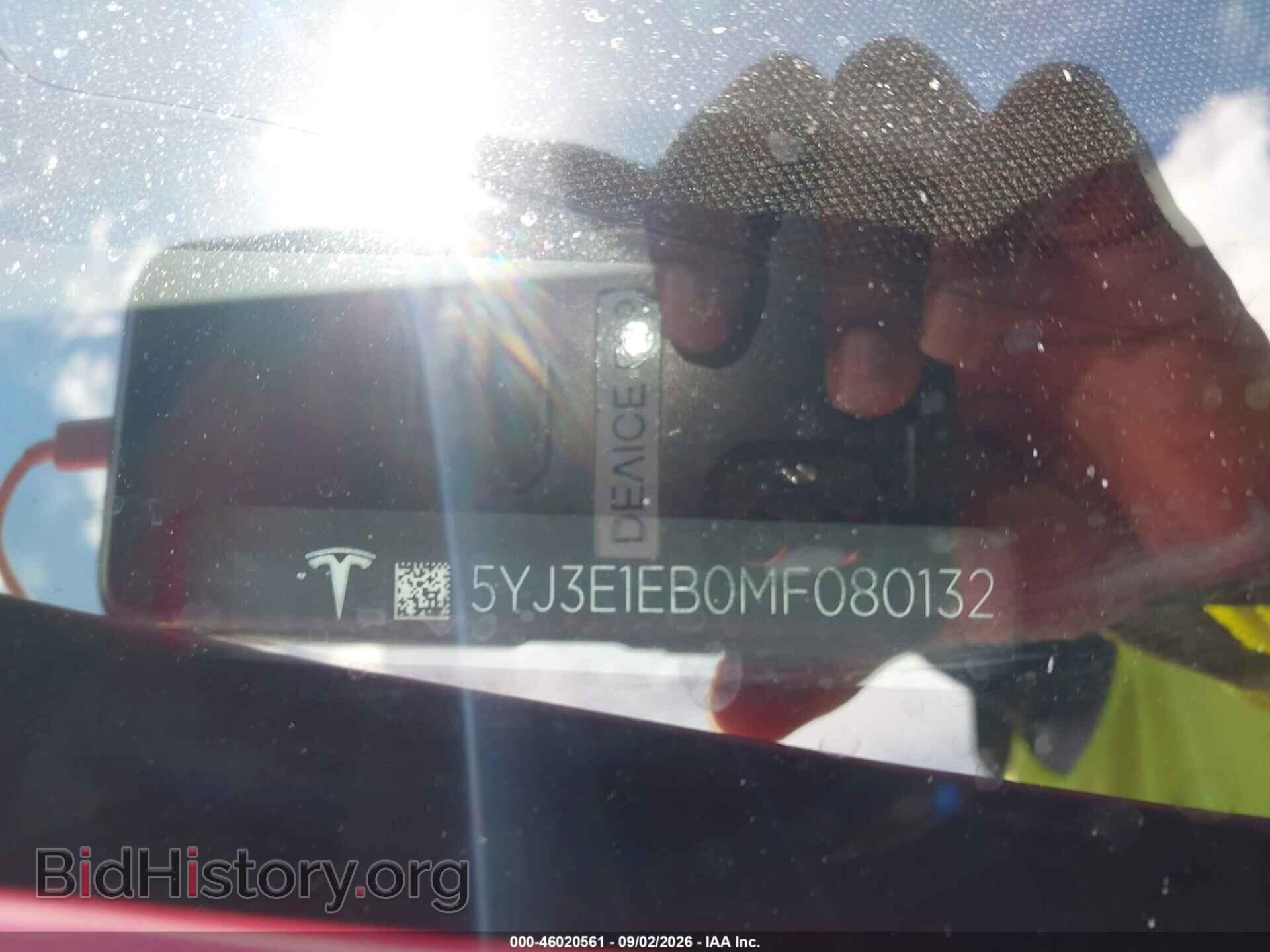 2021 TESLA MODEL 3 - VIN: 5YJ3E1EB0MF080132 - Photo 9