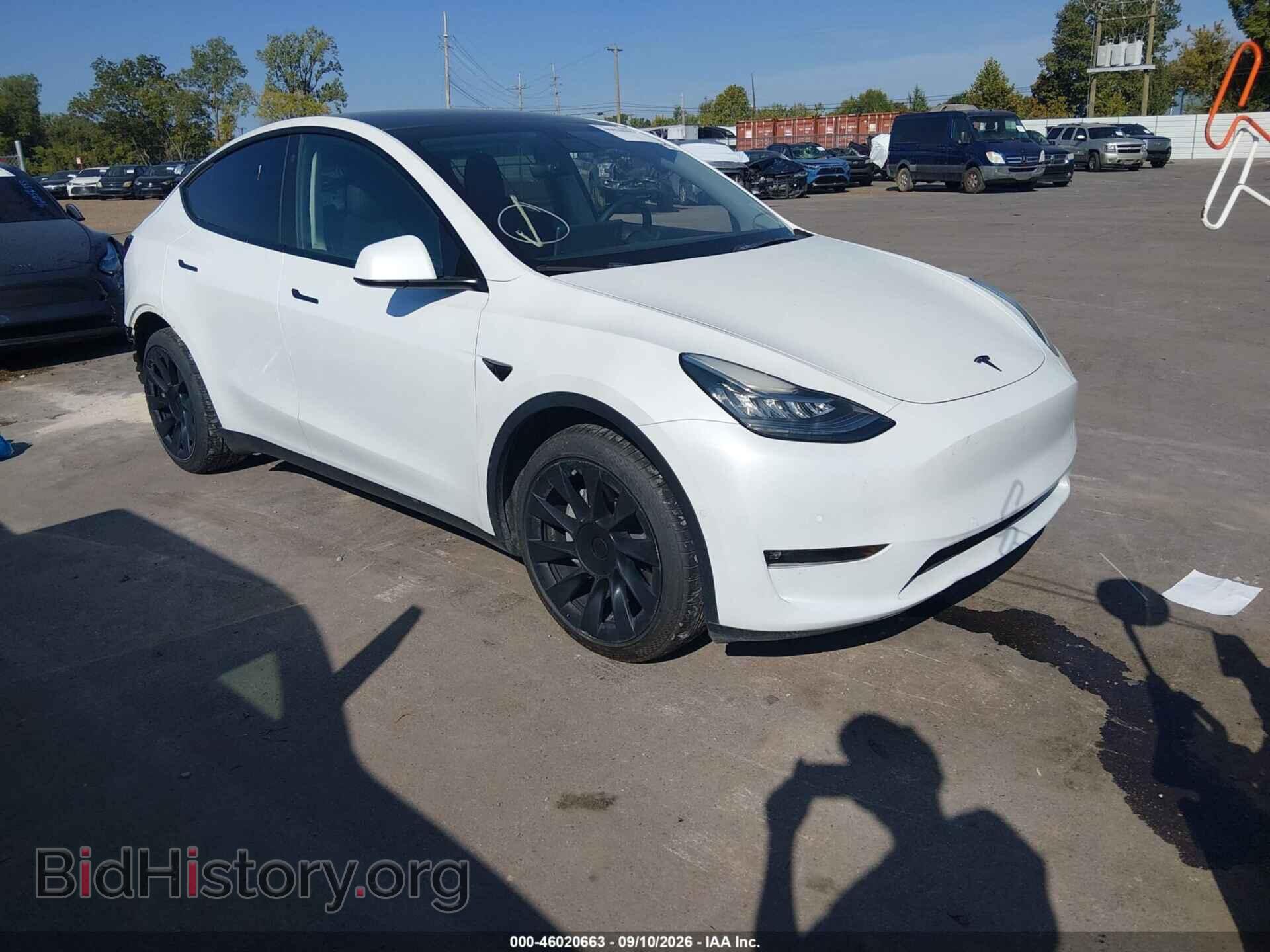 Фотография 7SAYGDEE3NF386421 - TESLA MODEL Y 2022