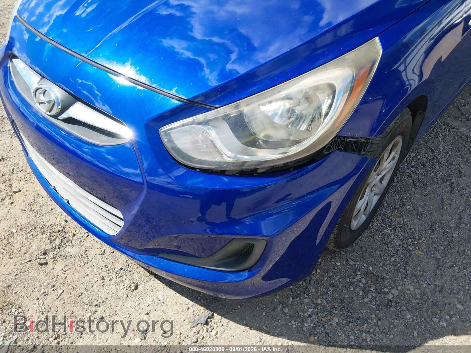2013 HYUNDAI ACCENT - VIN: KMHCT4AEXDU554677 - Photo 6