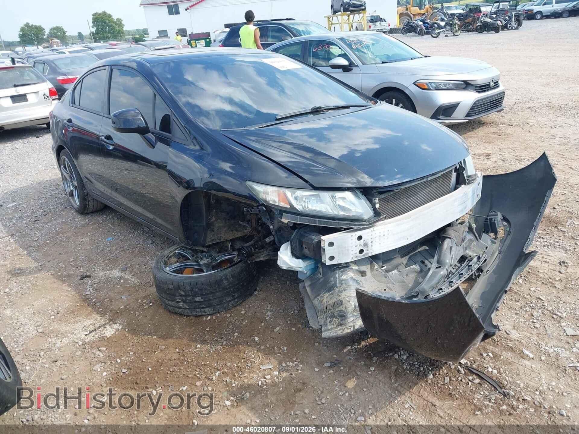 Фотография 2HGFB6E59DH706236 - HONDA CIVIC 2013